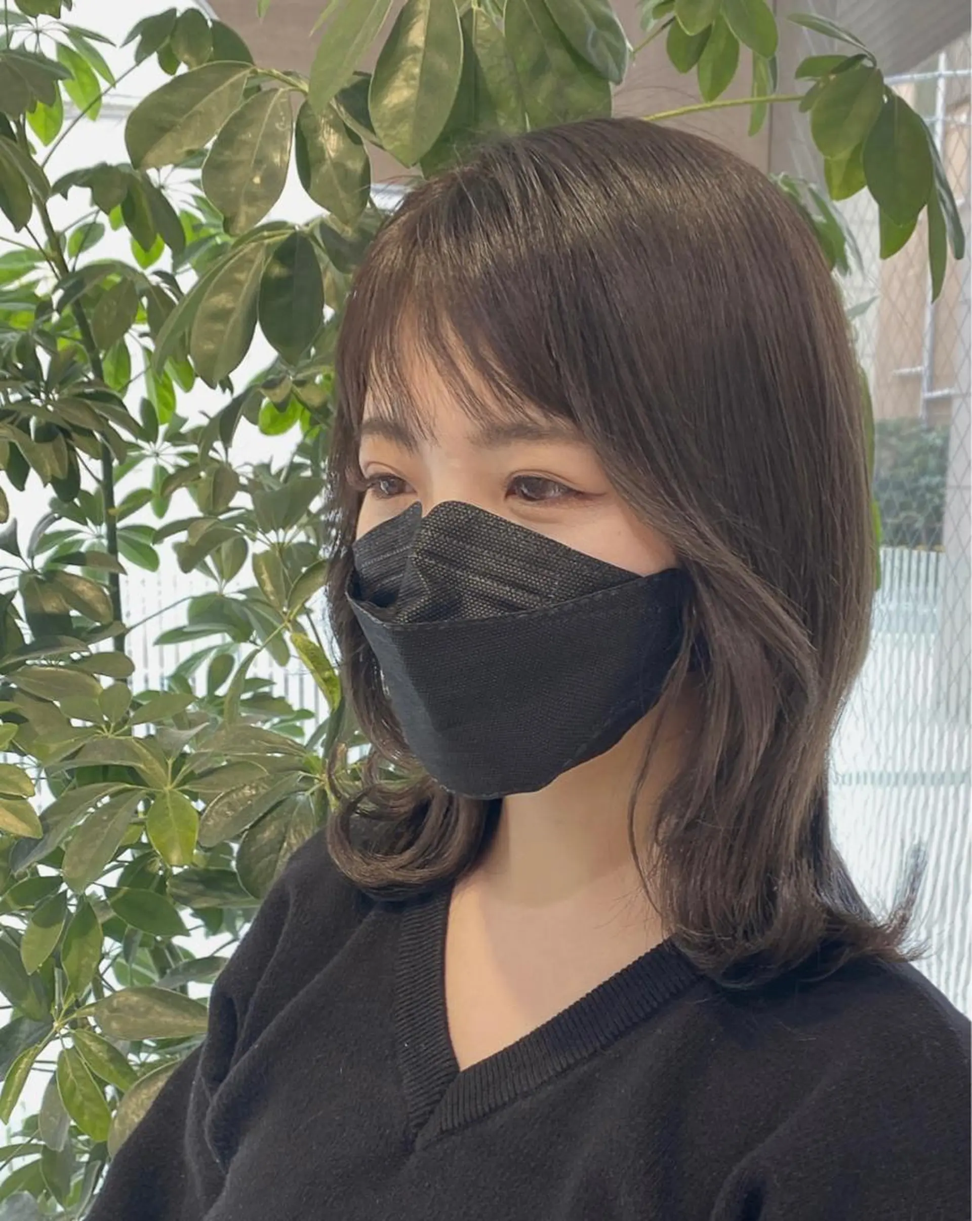 ミディアム カラー カット ヘアカラー トリートメント 韓・中華美女ヘア 🇰🇷×🇨🇳のヘアスタイル