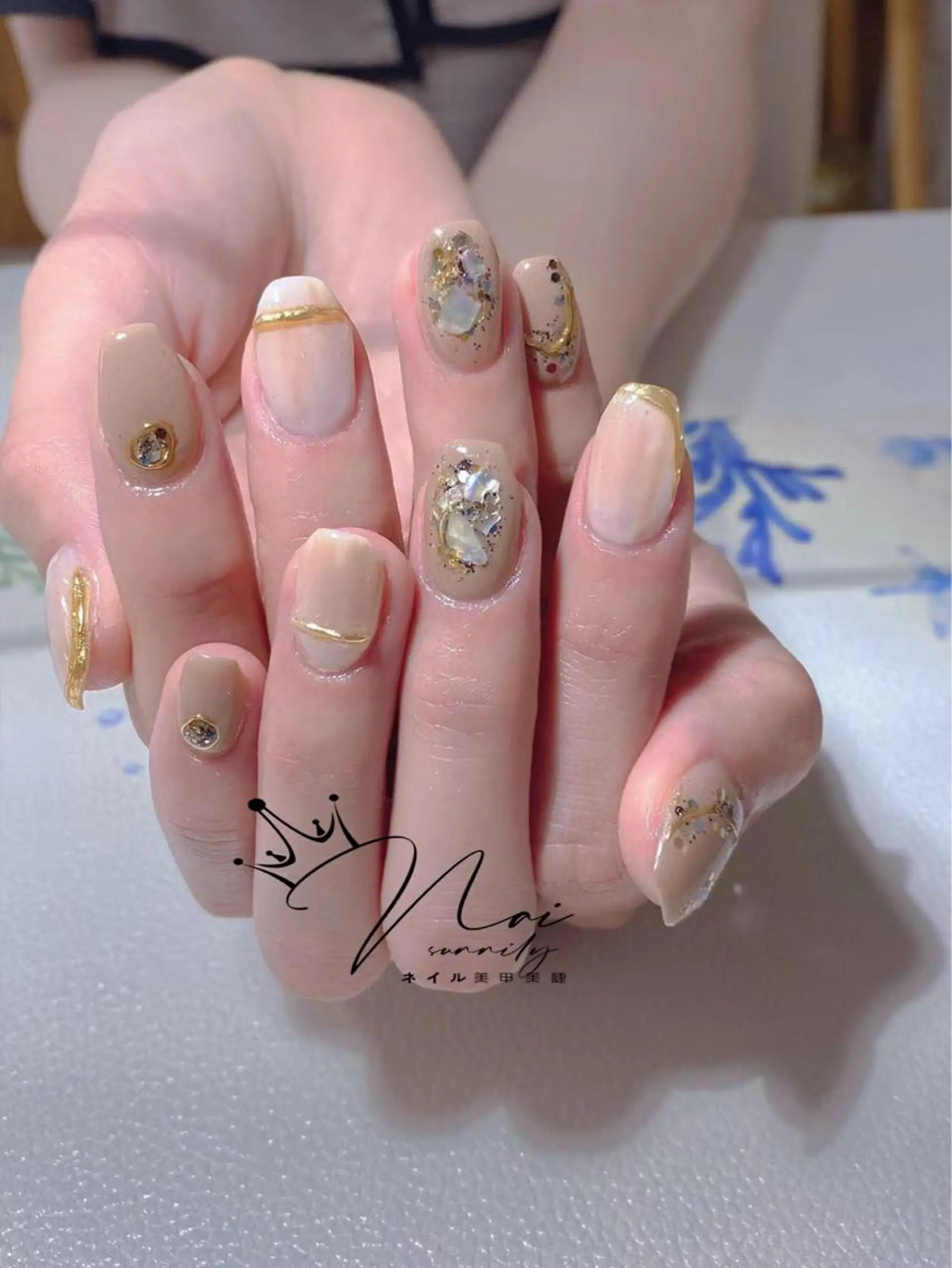 ネイル 長さだし専門店 M2　rikaのネイルデザイン