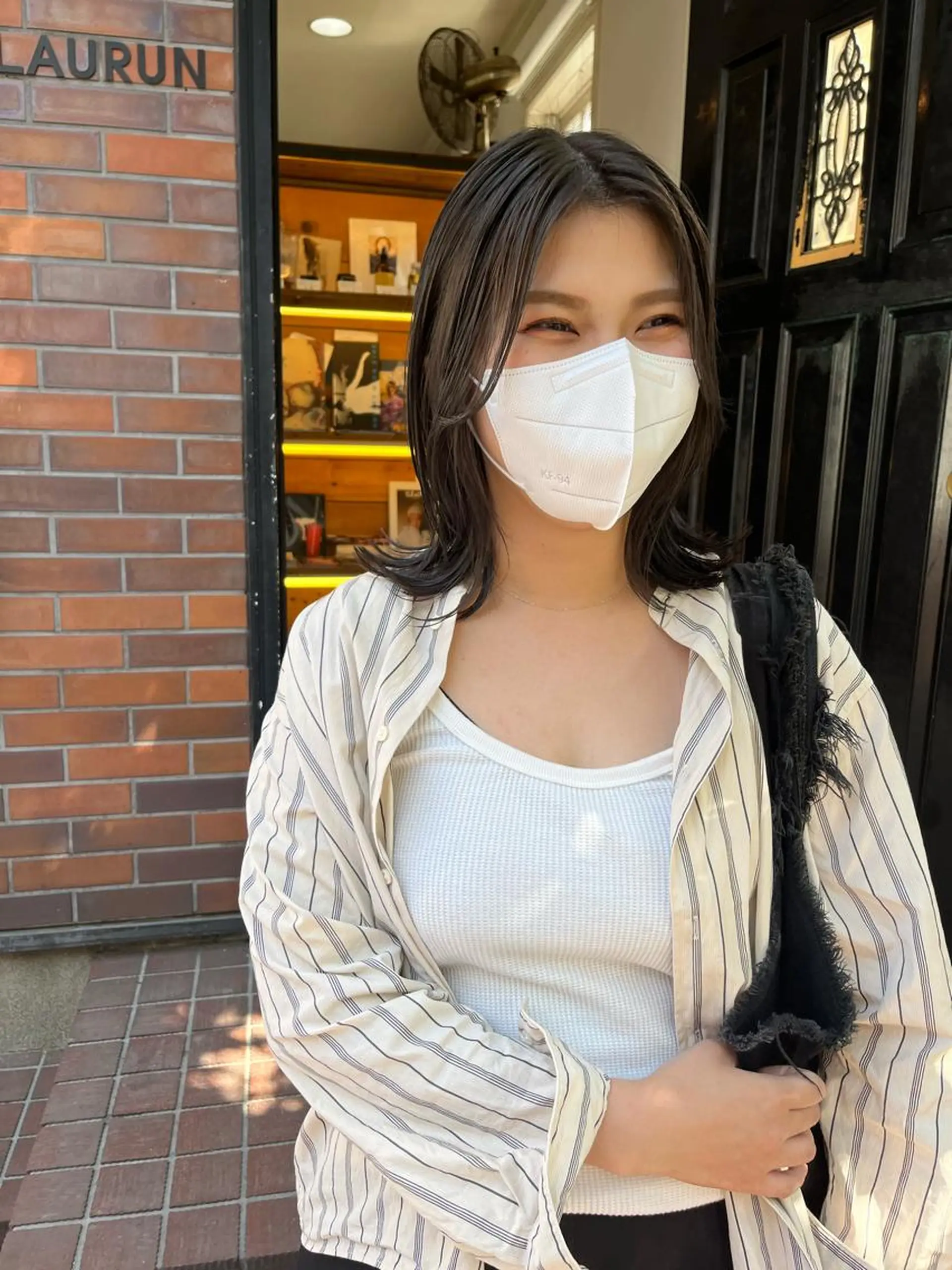 ミディアム カラー NOUN所属・eri kinjoのヘアスタイル