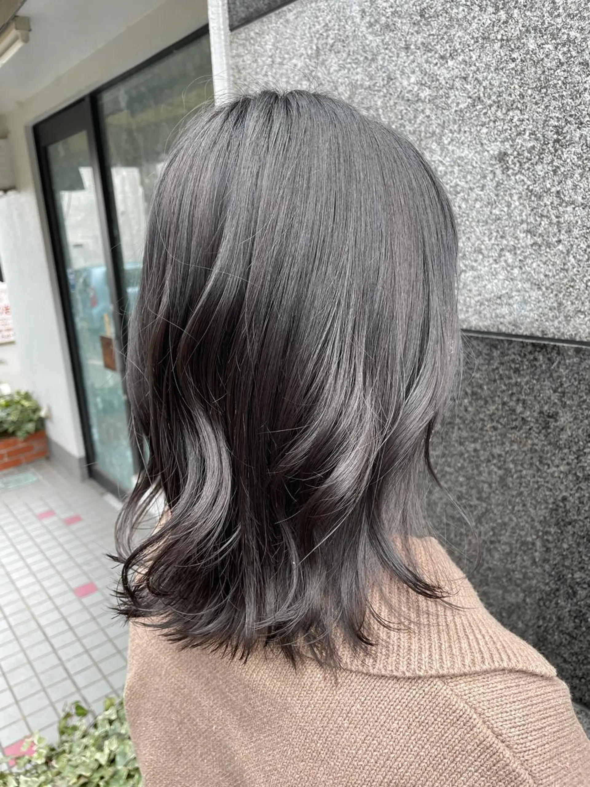 セミロング カット ヘアカラー トリートメント エクステ＊美髪サロン KR2S河内長野店長のヘアスタイル