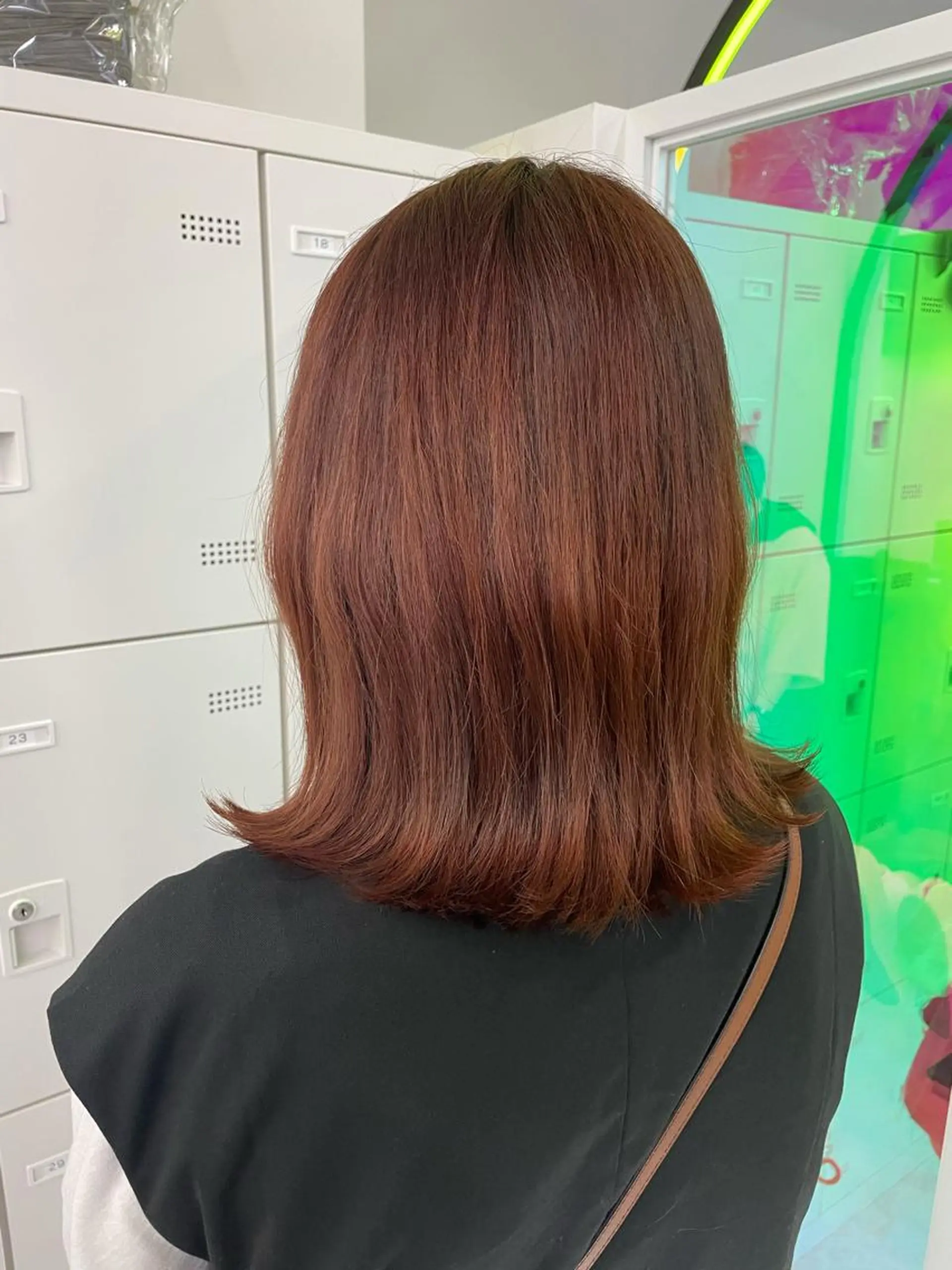 ミディアム カラー ヘアアレンジ salowin新宿East3階所属・艶美髪/髪質改善 /縮毛矯正/木元渓太のヘアスタイル