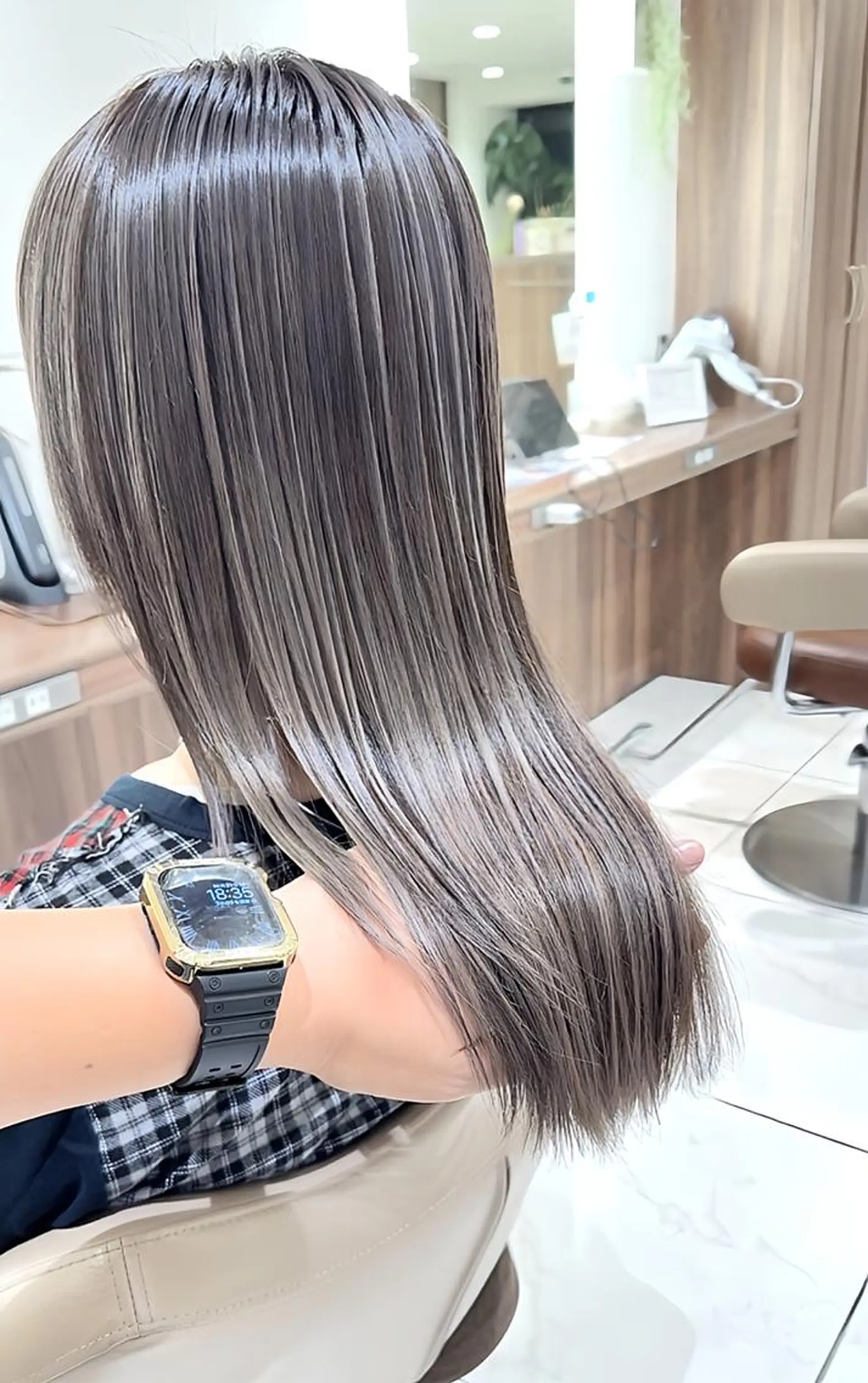 カラー 髪質改善 ヘアカラー トリートメント 菅野翔汰/髪質改善 カラー/ブリーチのヘアスタイル