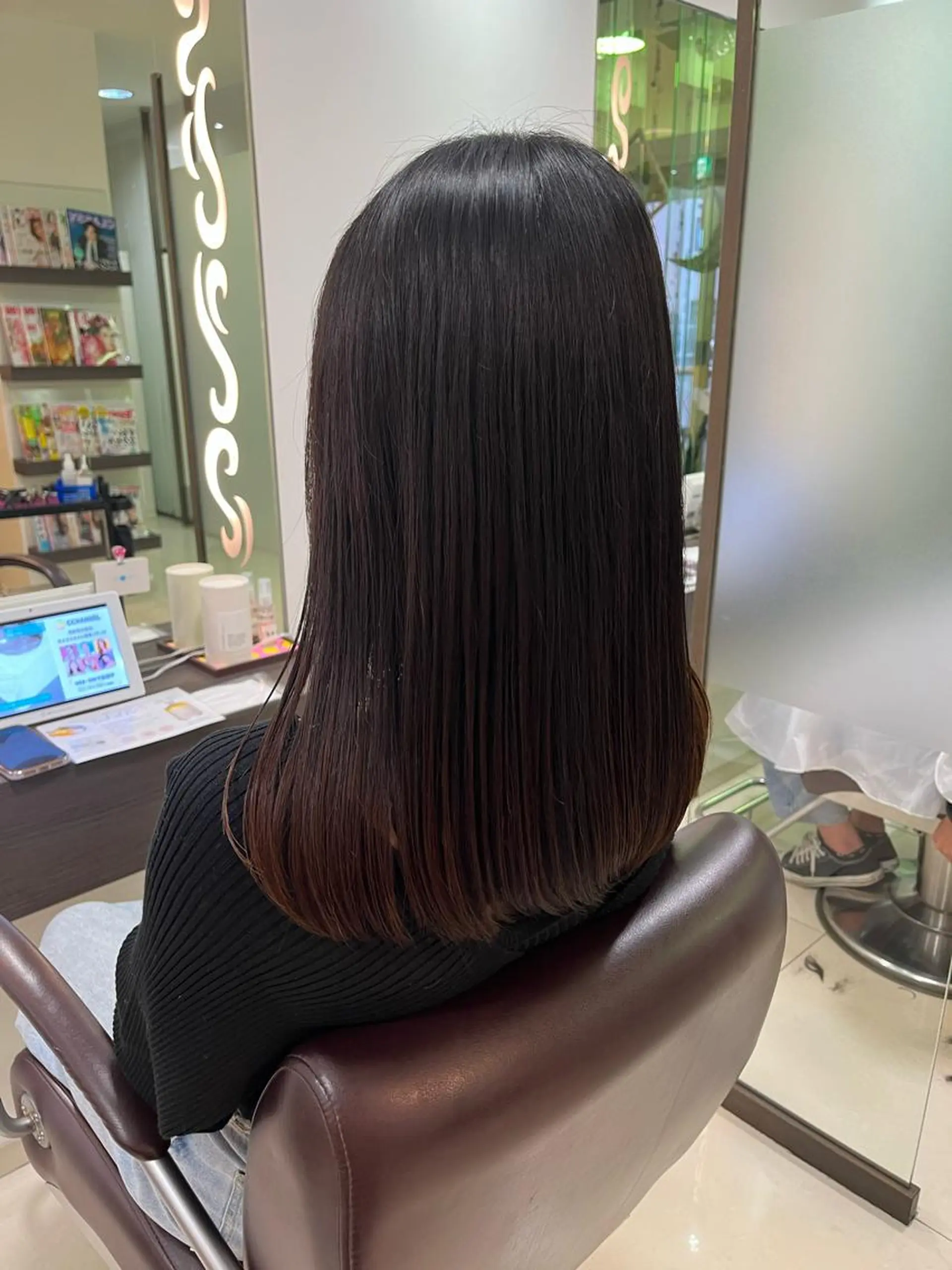 セミロング トリートメント ぷつっとボブ/ちゅる ピンク/mika☆のヘアスタイル