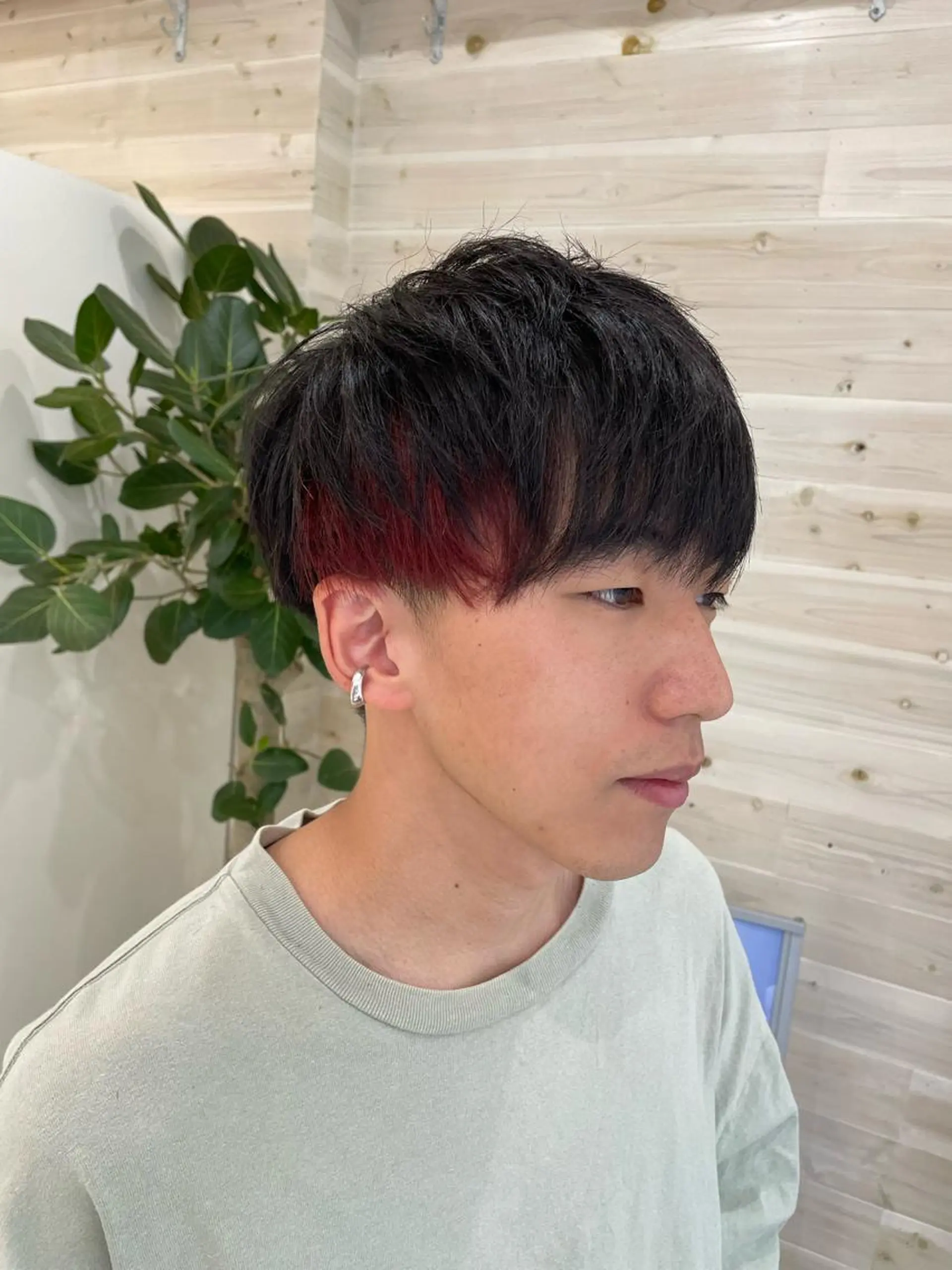 ショート カラー メンズ メンズインナーカラー インナーカラー ヘアカラー 田野倉NEXT店 美髪ニストのヘアスタイル