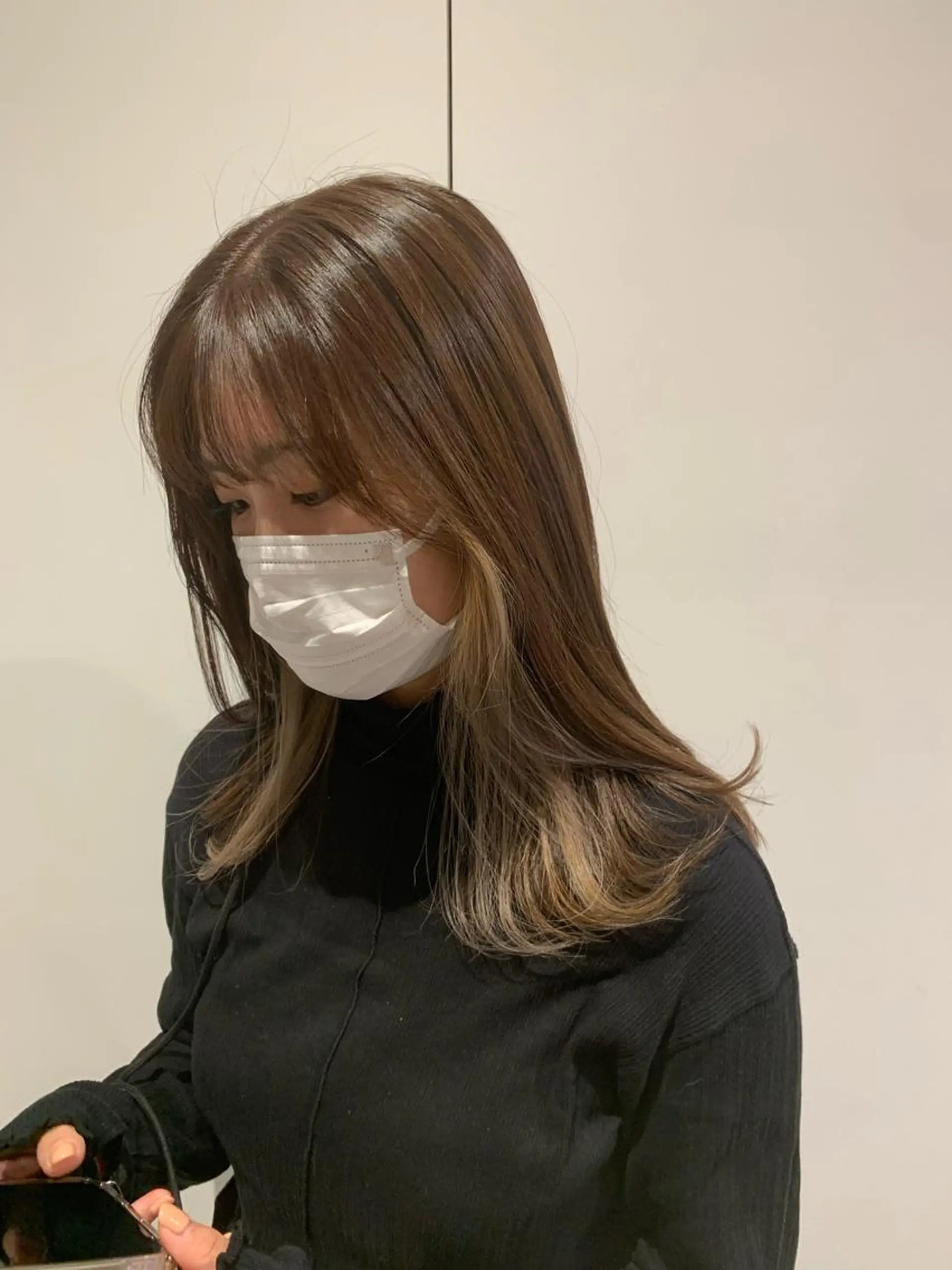 セミロング カラー bob/ aoiのヘアスタイル