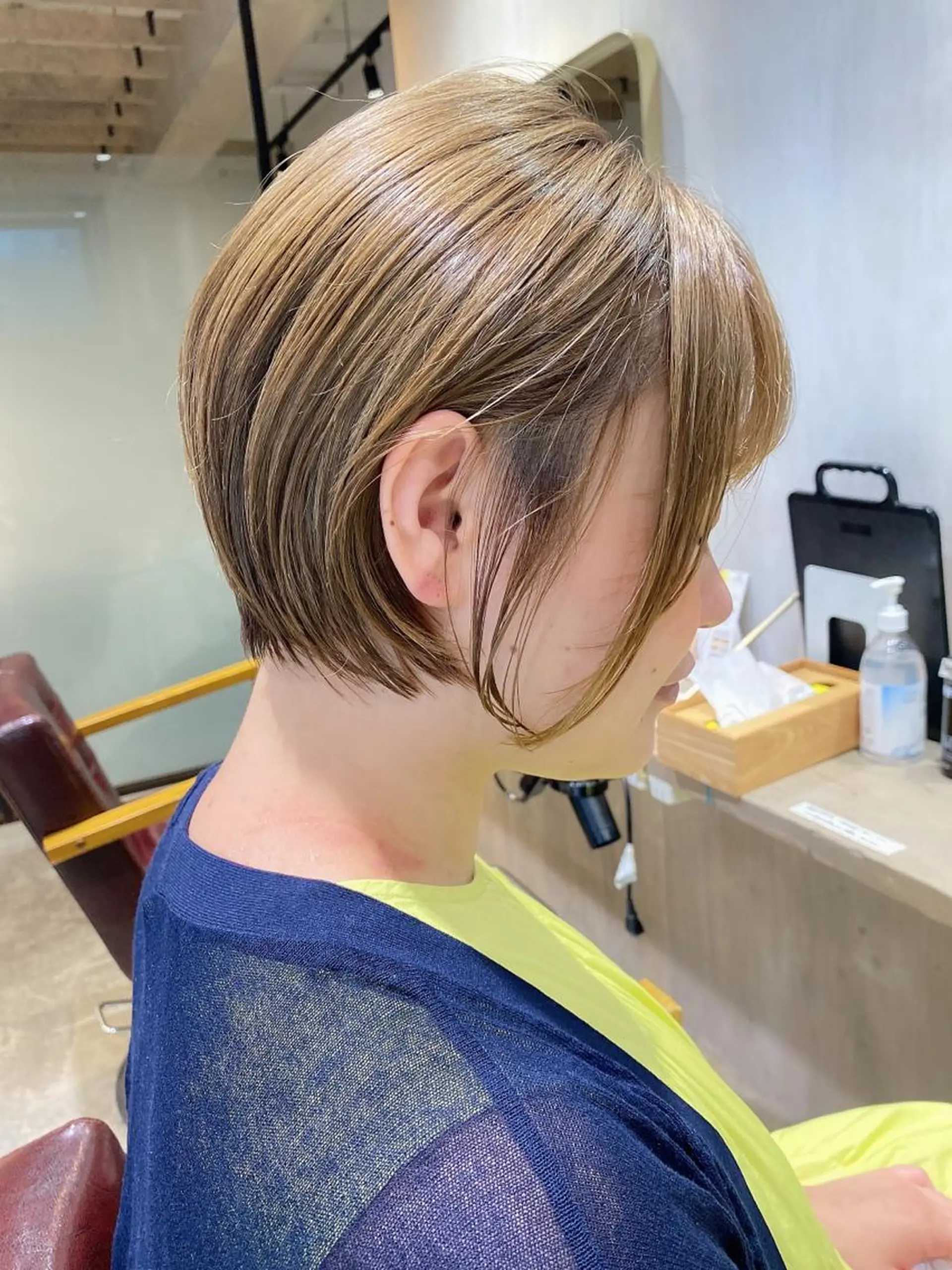 ショート カラー カット ヘアカラー トリートメント LA KING GINZA TOKYO所属・🧡ショートの達人 🧡SHOのヘアスタイル