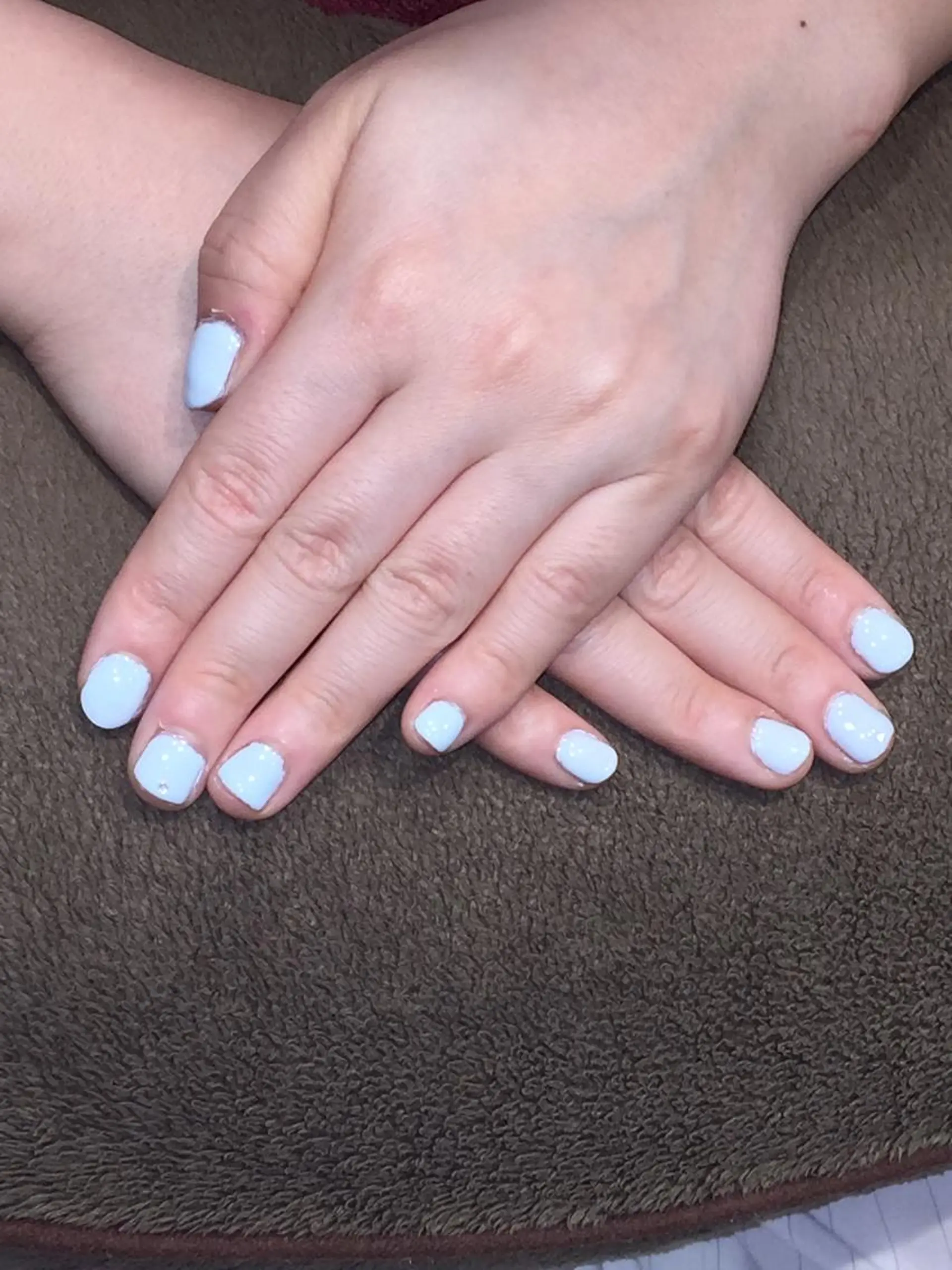 ネイル ワンカラーネイル 髙尾 綺女のマツエク・マツパデザイン