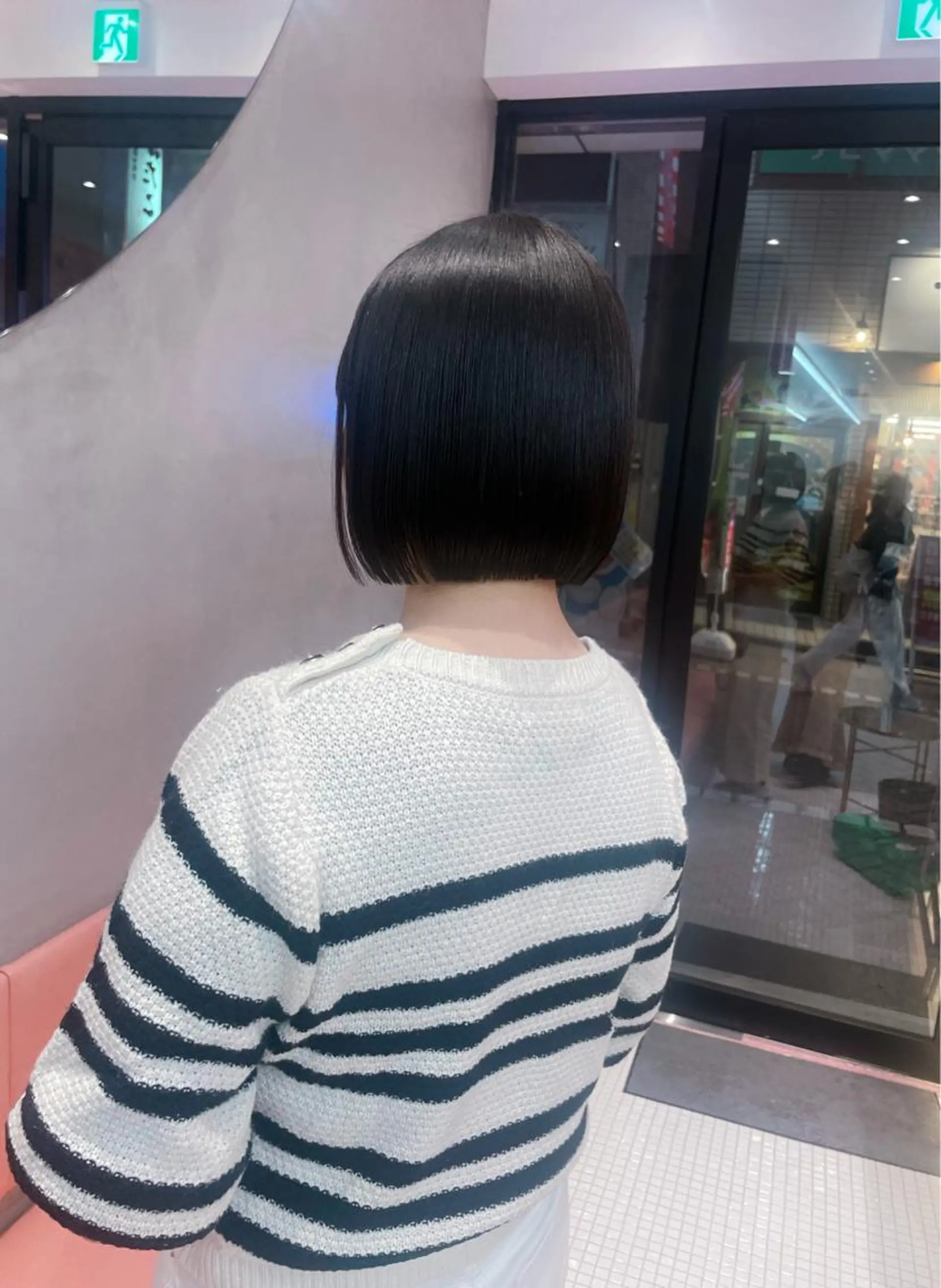 ショート Misaki /ボブ/縮毛矯正のヘアスタイル