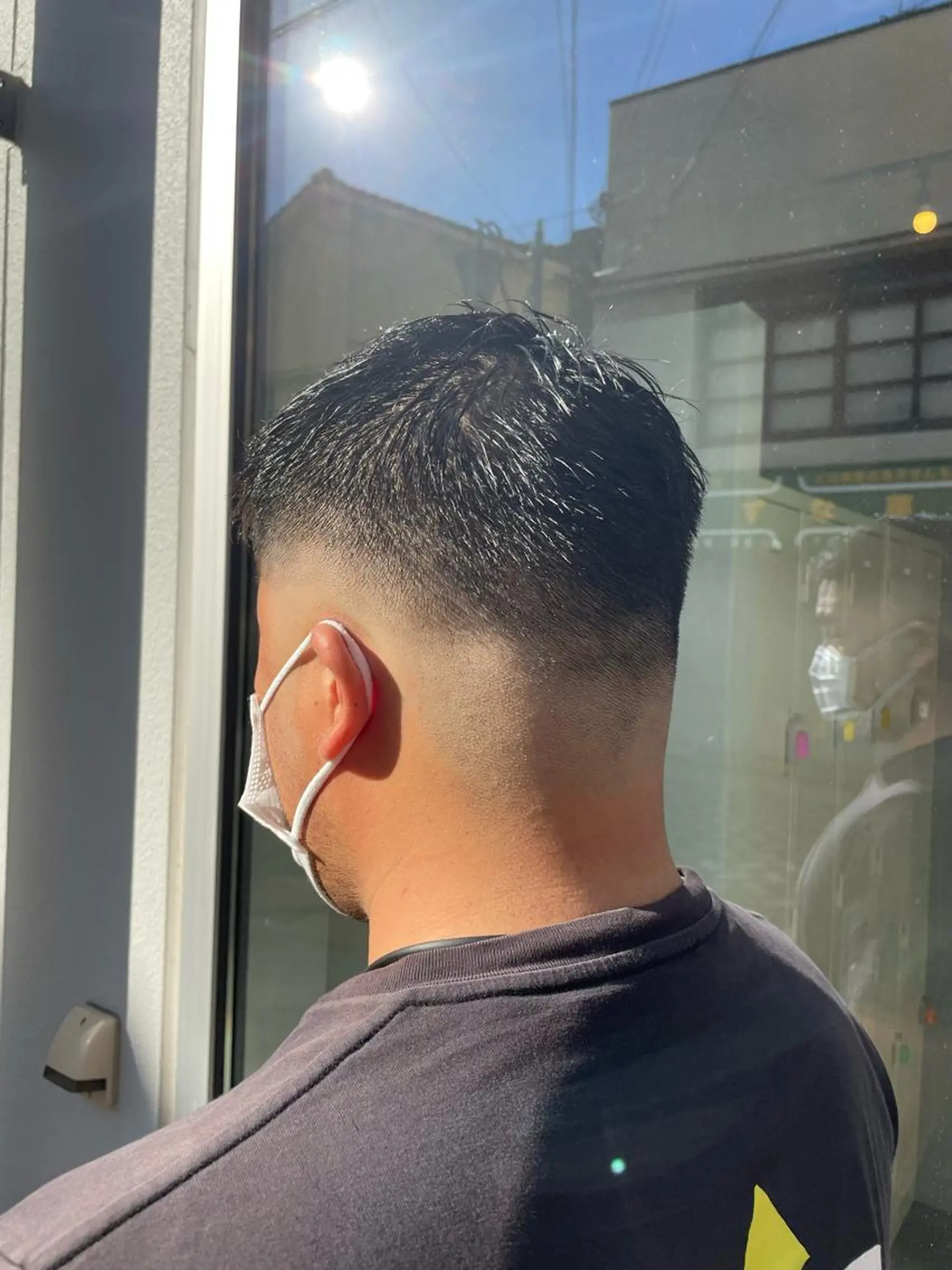 メンズ フェードカット スキンフェード カット ヘッドスパ ANGELICA💎 ショウゴのヘアスタイル