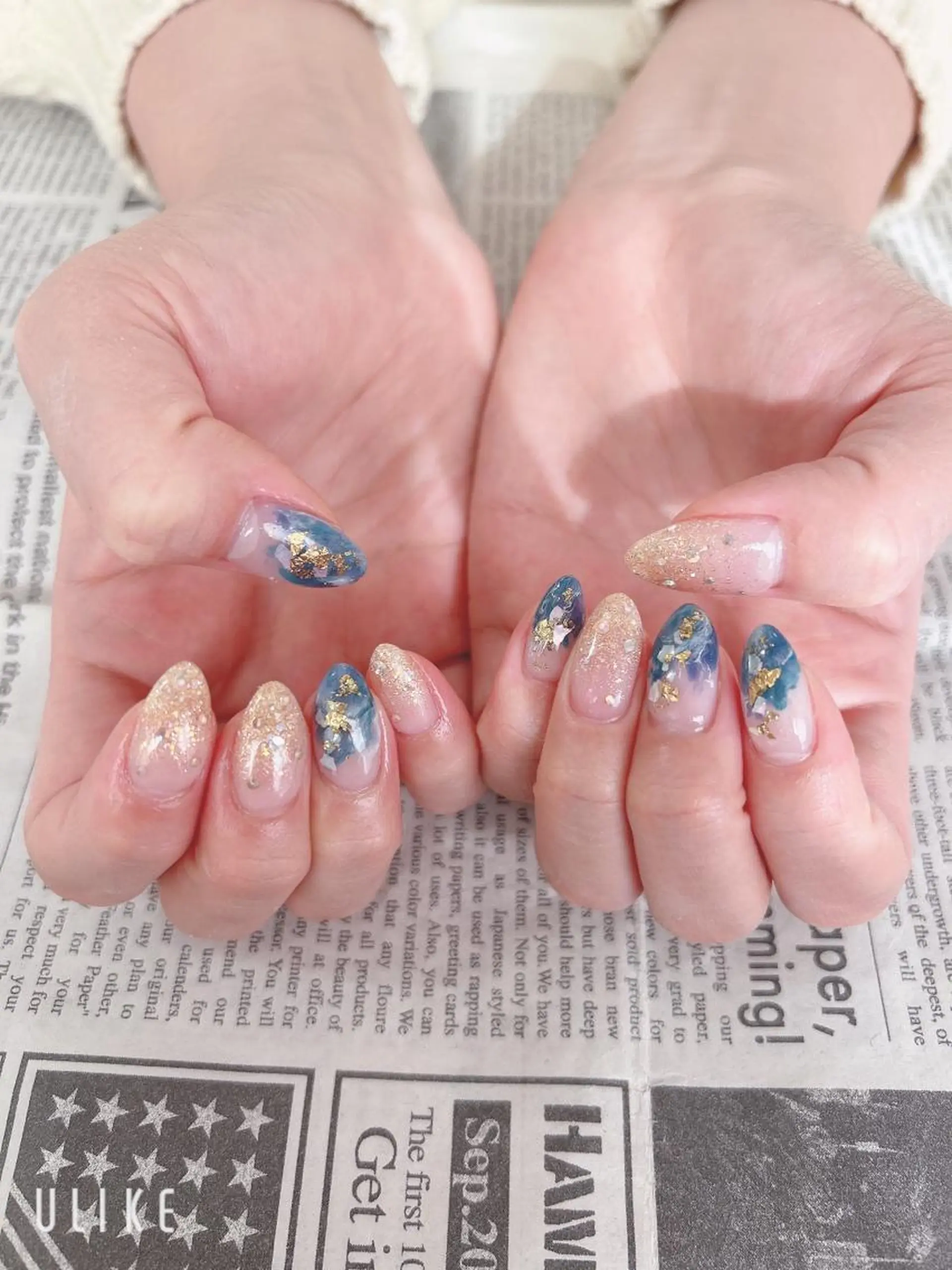 ネイル ハンドネイル ハンドケア 森山 舞のネイルデザイン