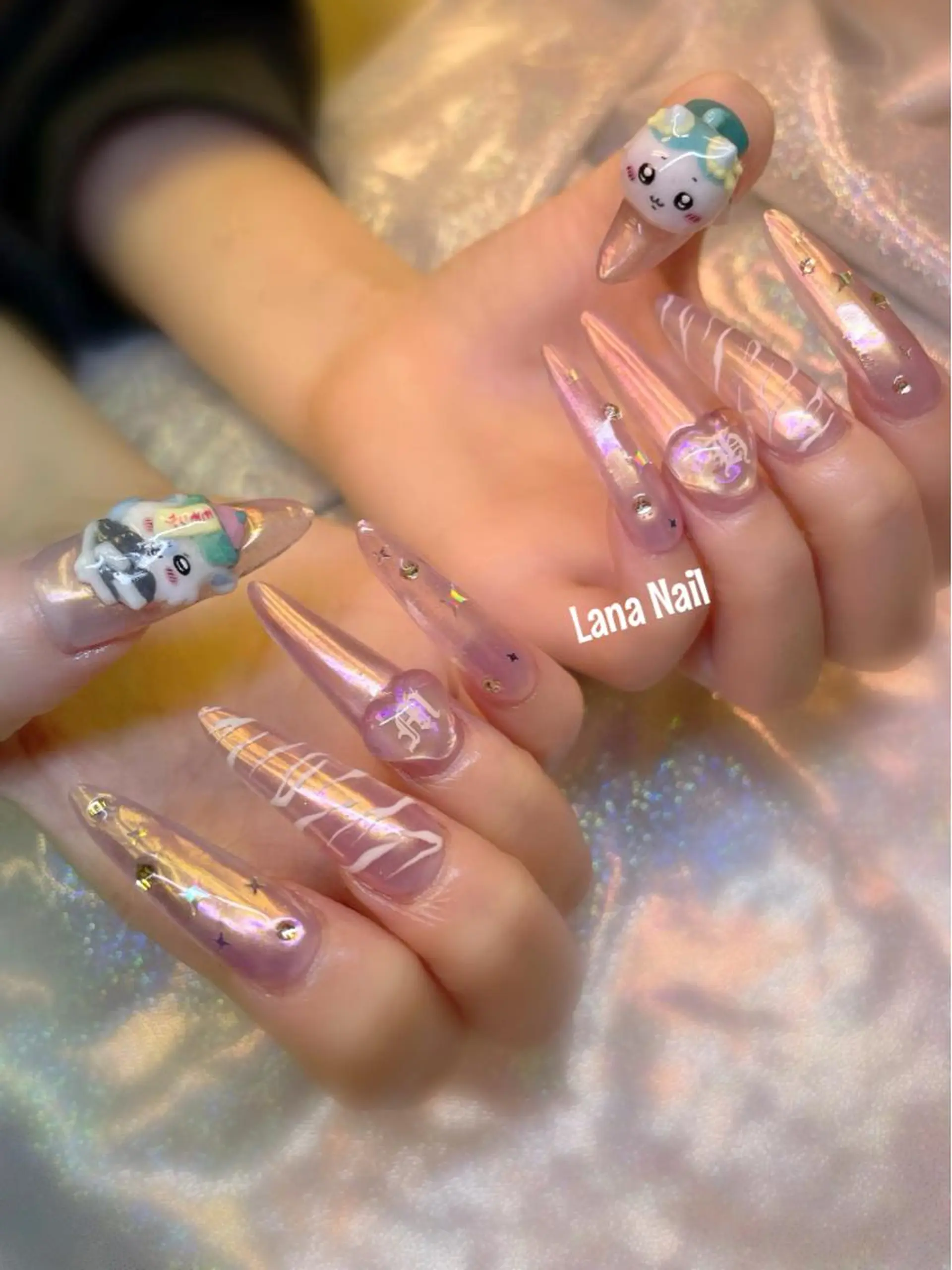 ネイル ロングネイル スカルプネイル Lana Nail所属・Lana Nailのネイルデザイン