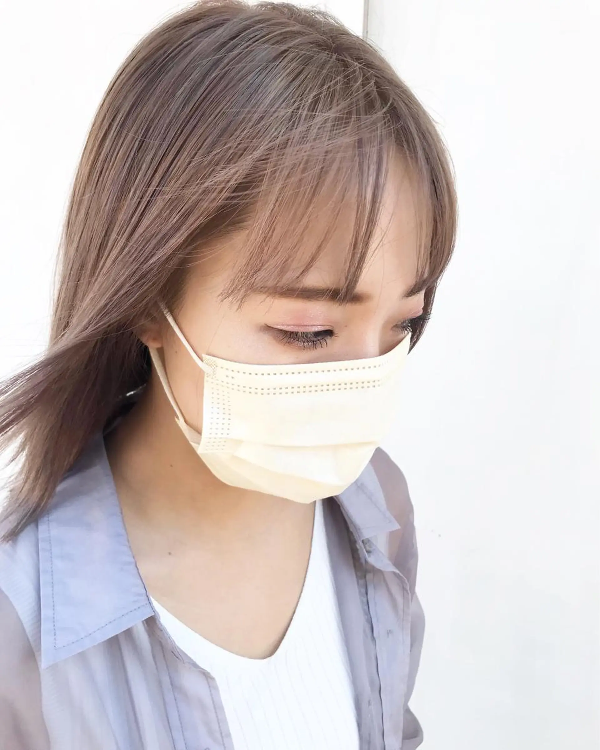 ミディアム stylist 大須賀 裕矢のヘアスタイル