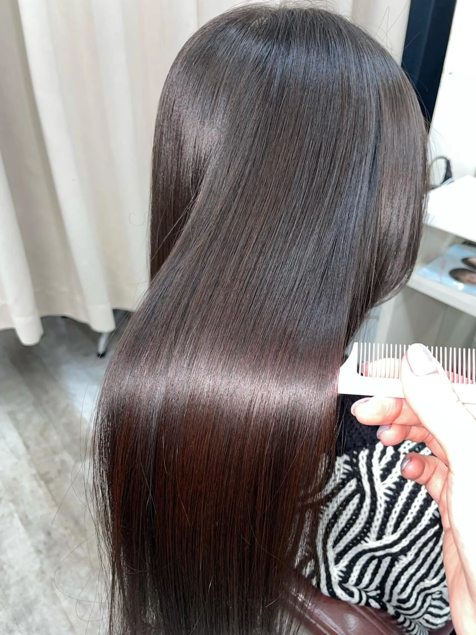 ロング トリートメント 韓国ヘア🤍髪質改善 🇰🇷AKANEのヘアスタイル