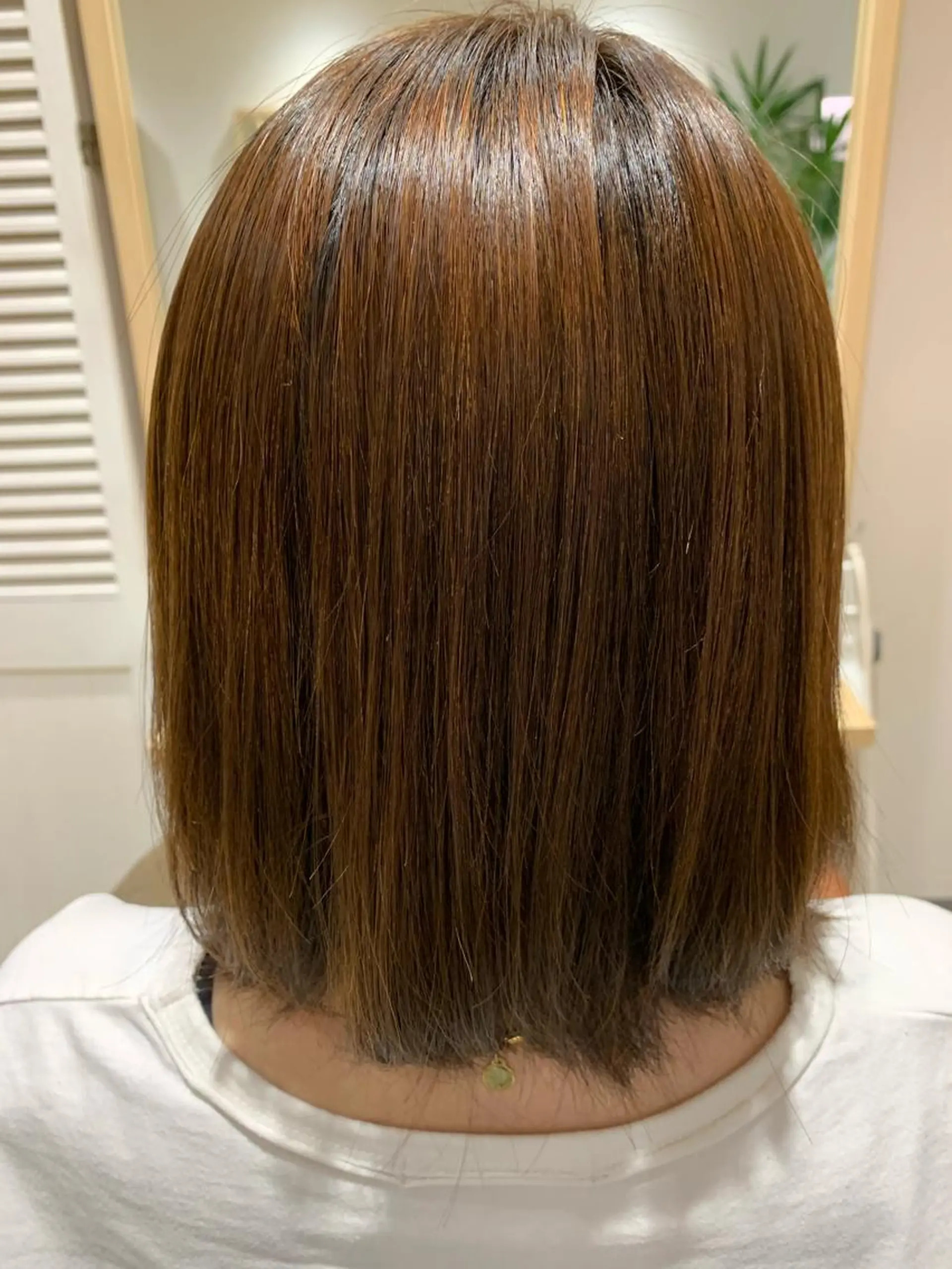 ミディアム パーマ infinity新富町所属・池田 美玖のヘアスタイル