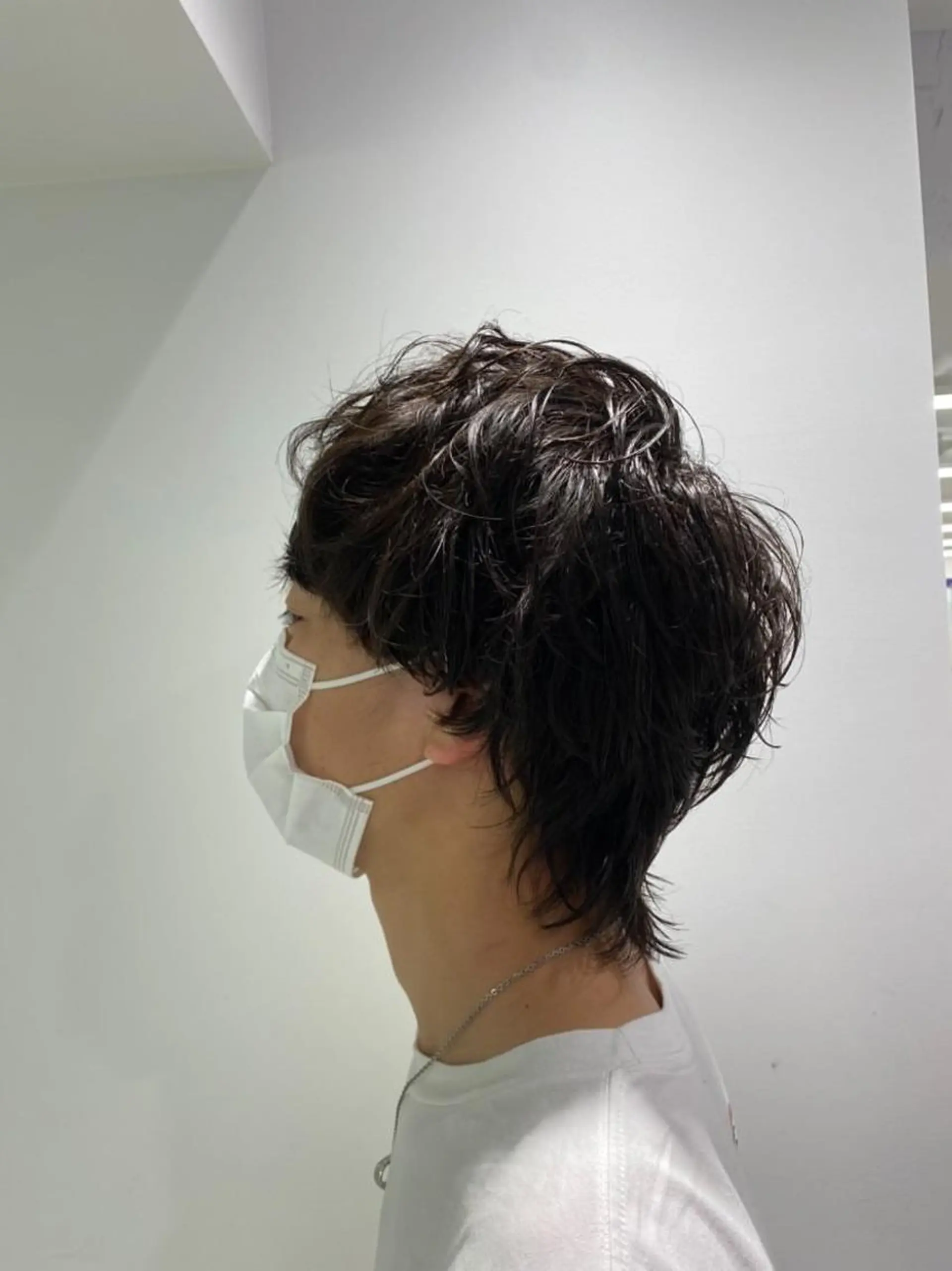 セミロング カラー パーマ ヘアアレンジ ネイル マツエク・マツパ 韓国風ベージュ🤎 赤みなし🌿横浜🤎のヘアスタイル