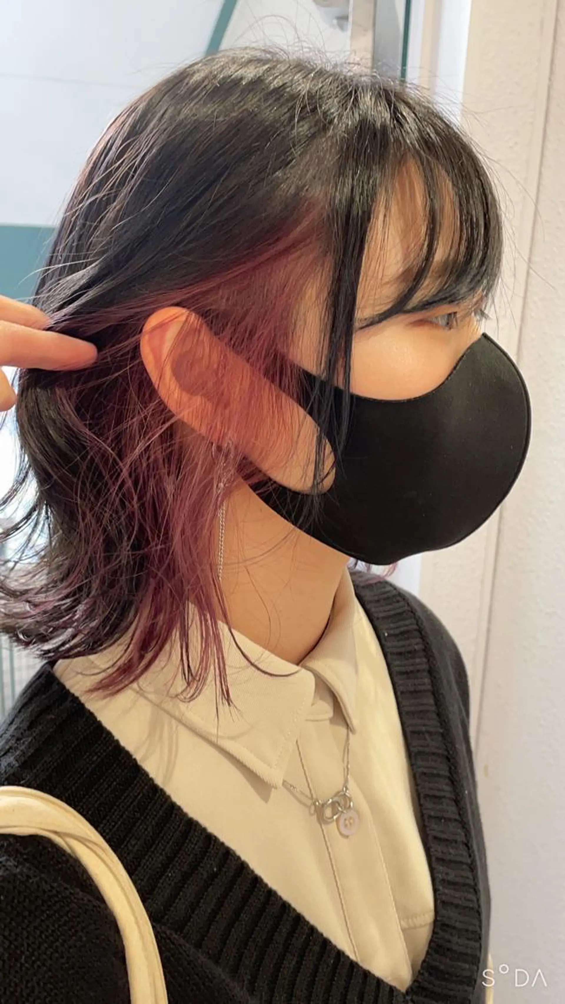 ミディアム merci JUNKIのヘアスタイル