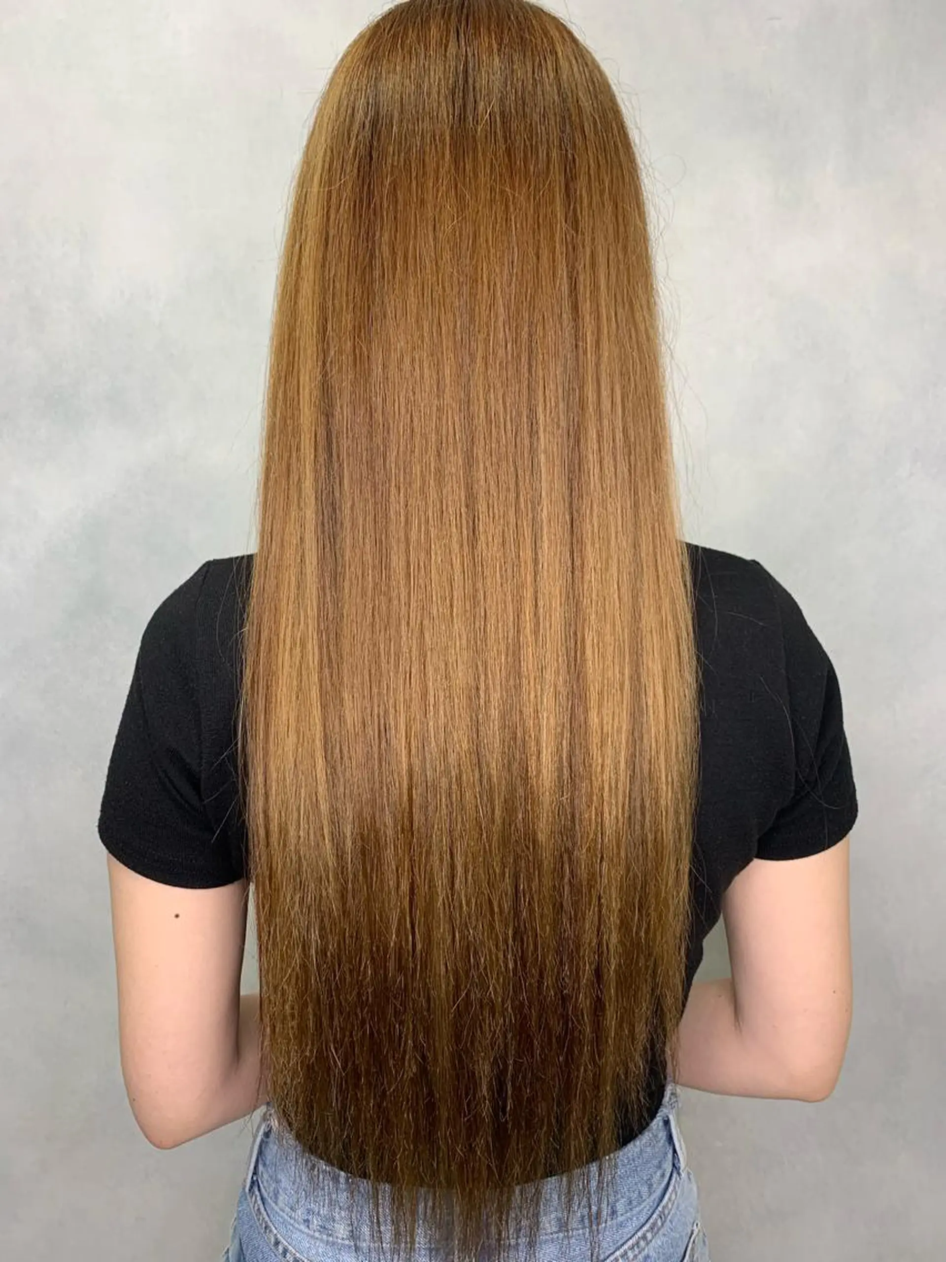 ロング u n aのヘアスタイル