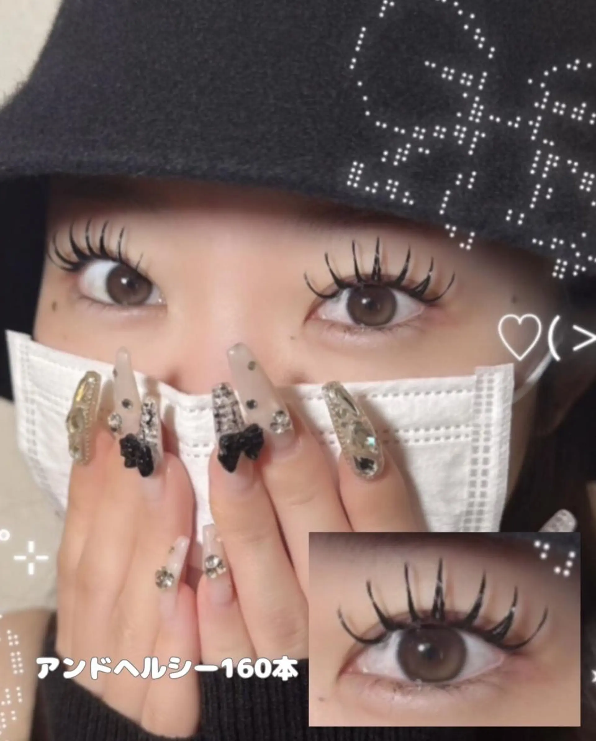 マツエク・マツパ EYEMAJIC pure🩶仙台駅前のマツエク・マツパデザイン