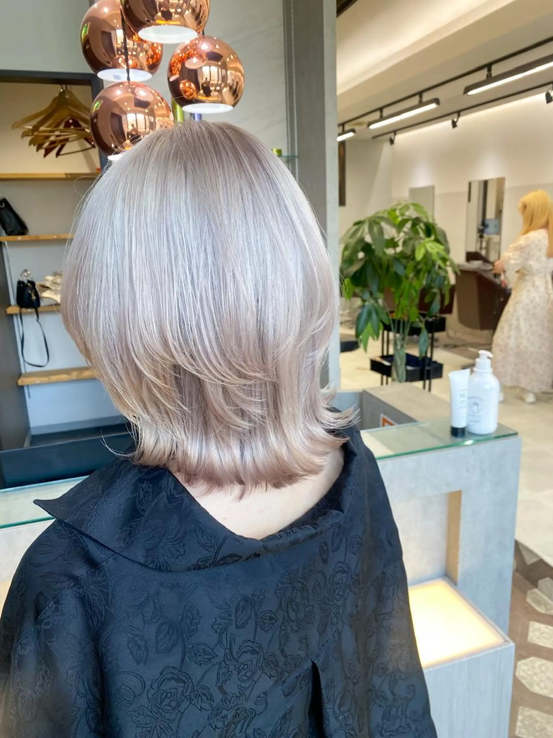 ミディアム カラー ヘアカラー トリートメント JILL by GiseL/天神のヘアスタイル