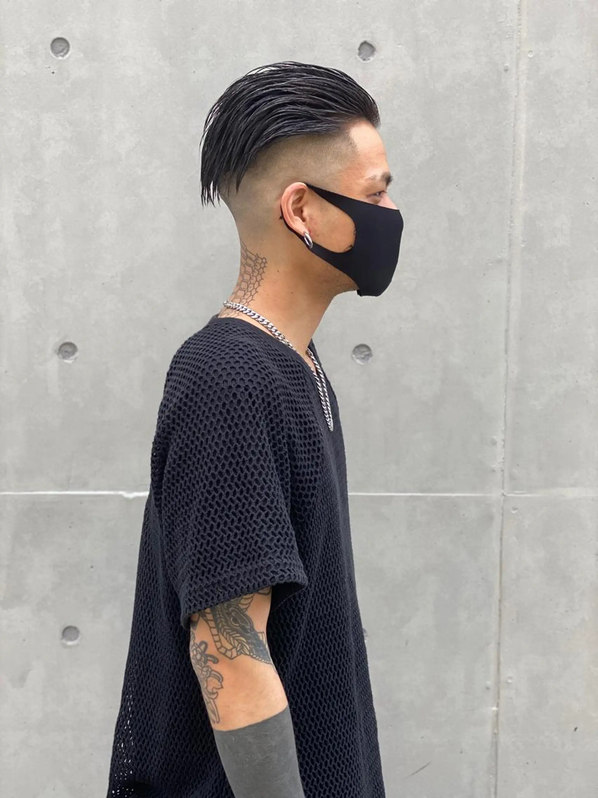 ショート カラー パーマ ヘアアレンジ メンズ キッズ ネイル マツエク・マツパ 中元 淳のヘアスタイル