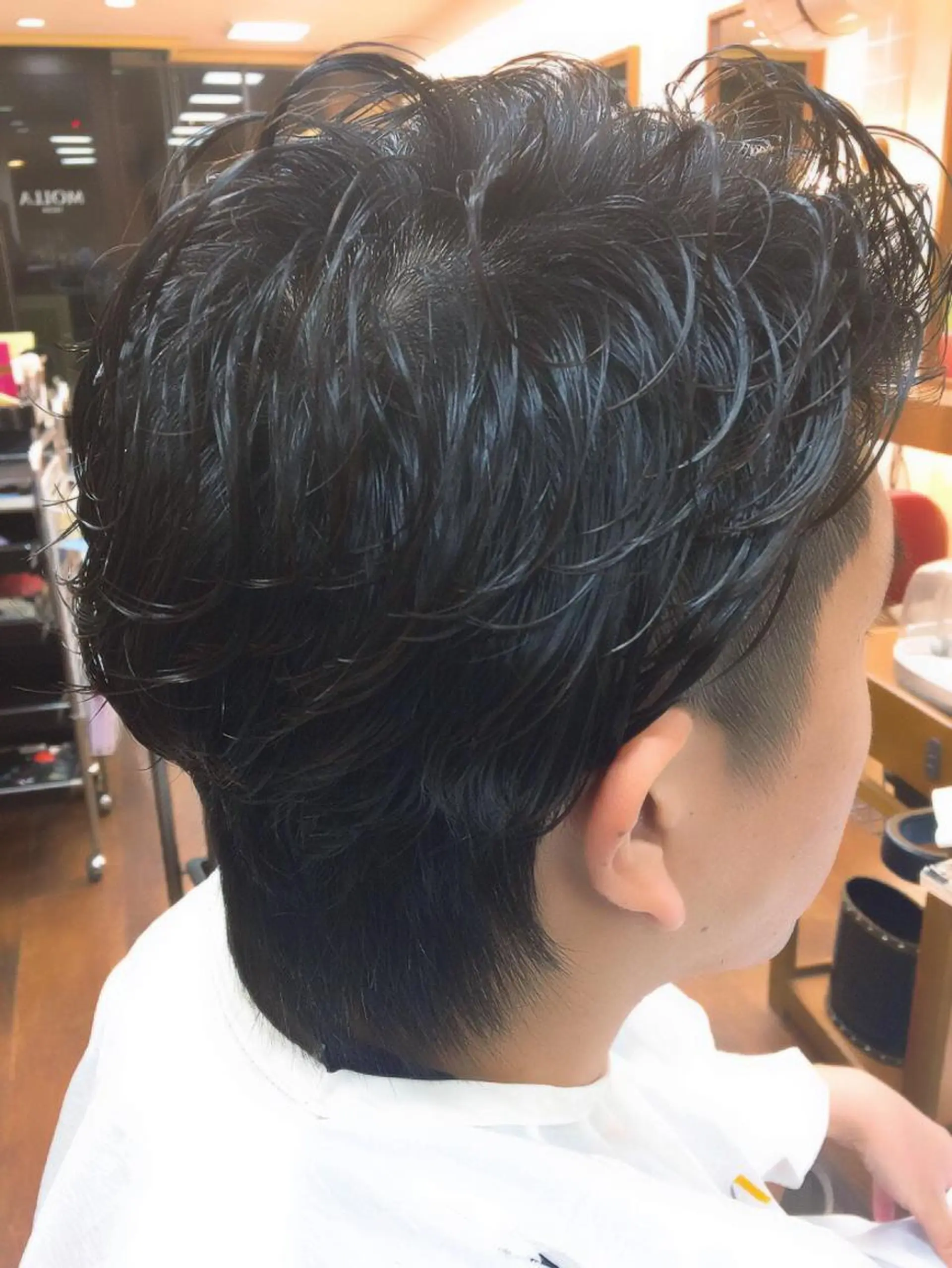 パーマ メンズ 大野 まゆのヘアスタイル