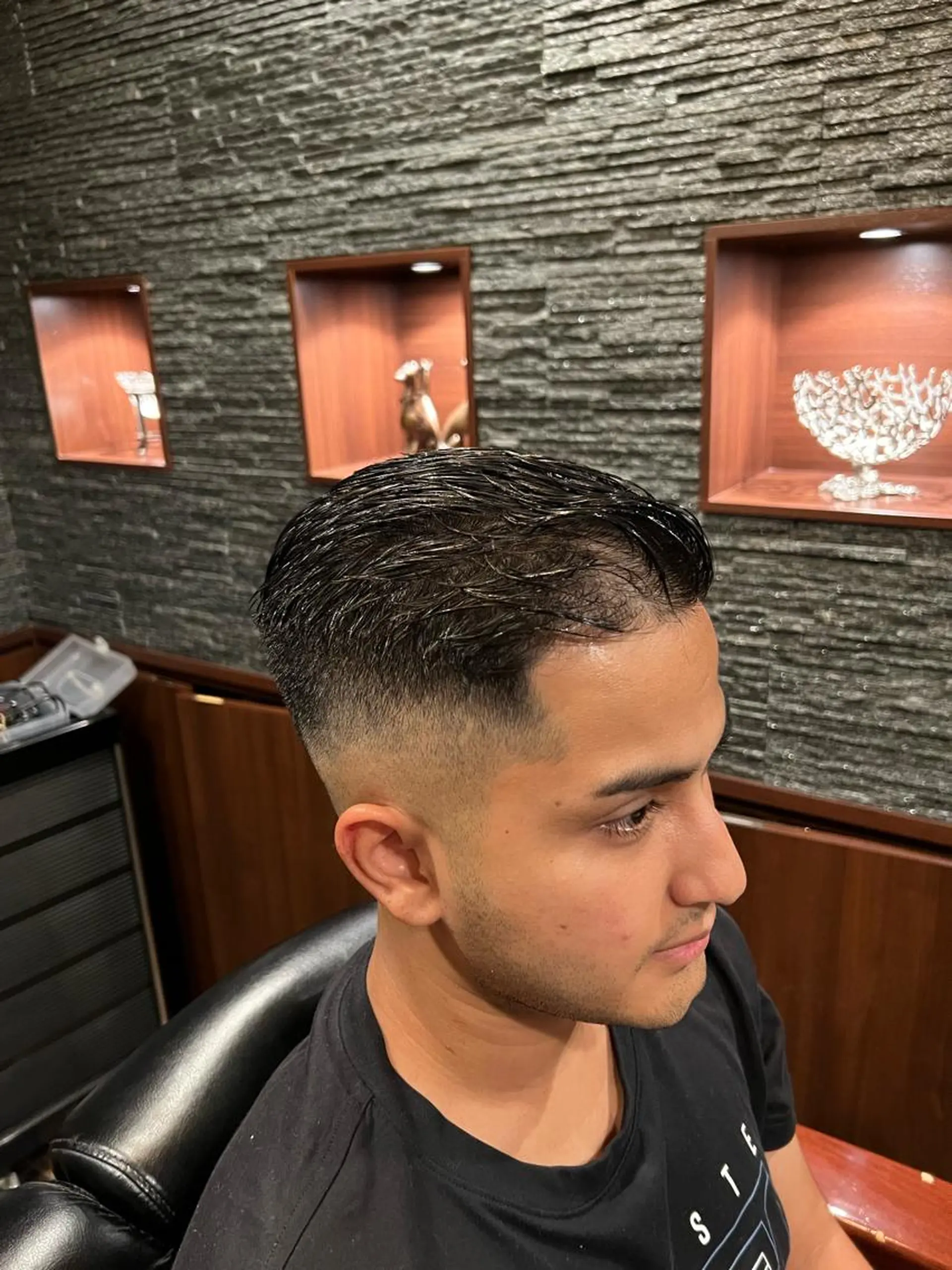 ショート メンズ 大久保 竣太のヘアスタイル