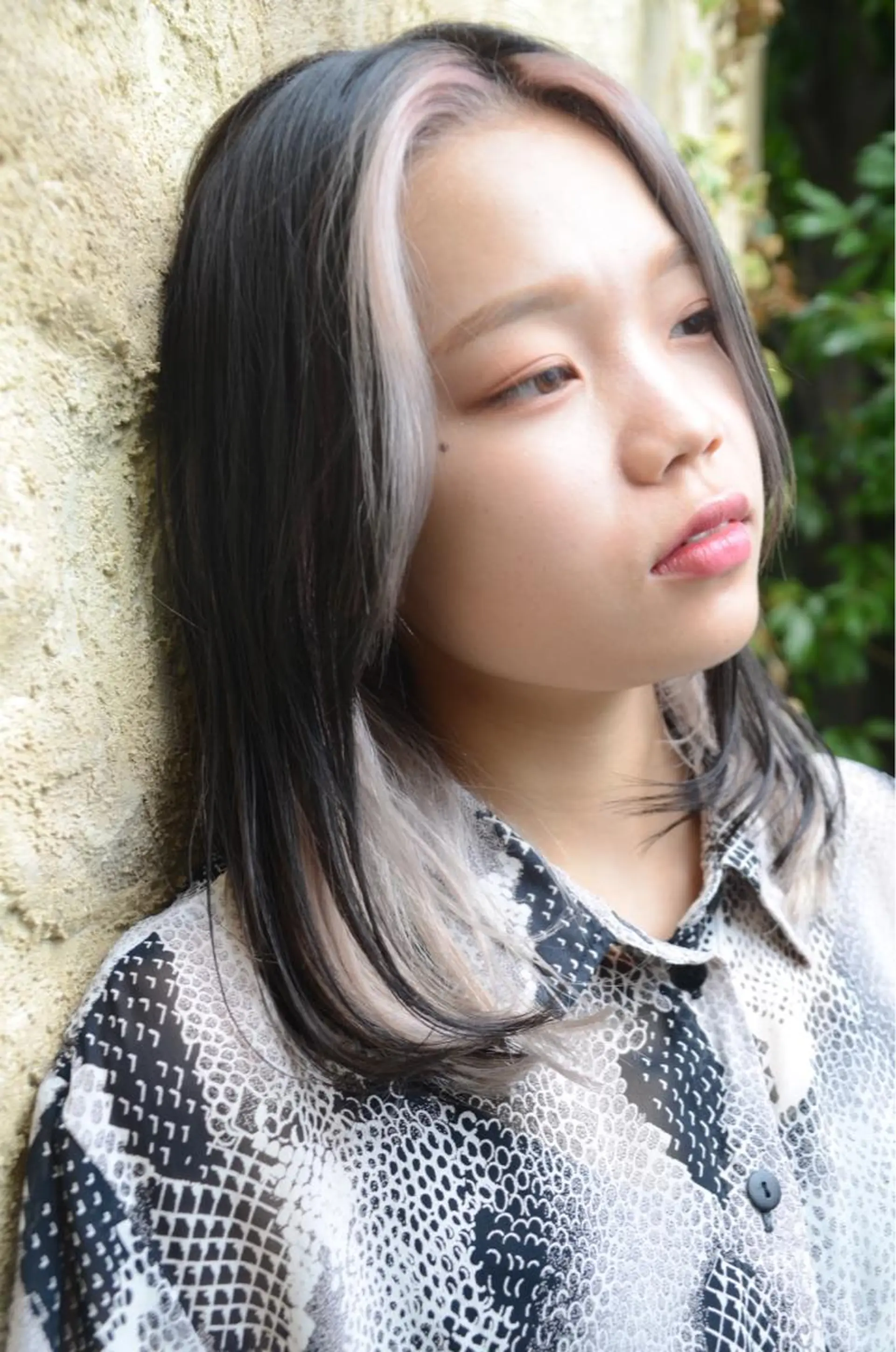 セミロング カラー 瀧澤 一真のヘアスタイル