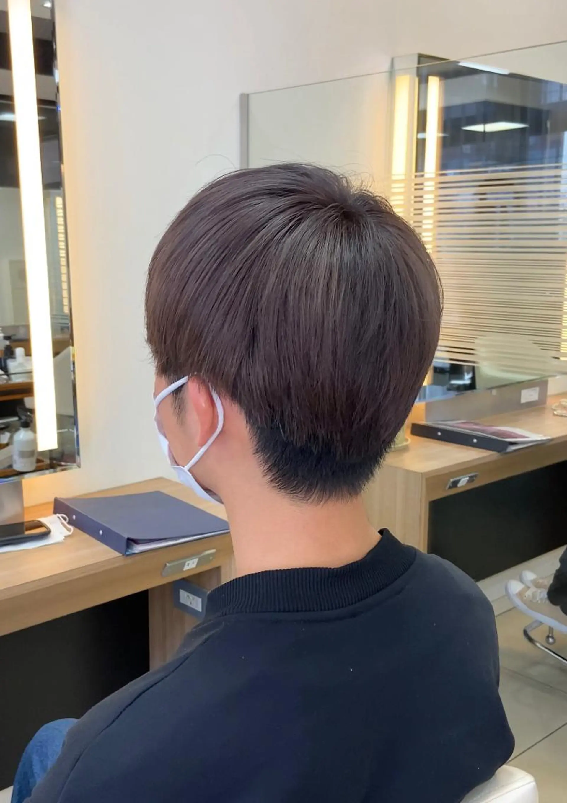 ショート カラー グレージュ ミルクティーグレージュ 髪質改善・酸性・ ストレート　Maruのヘアスタイル