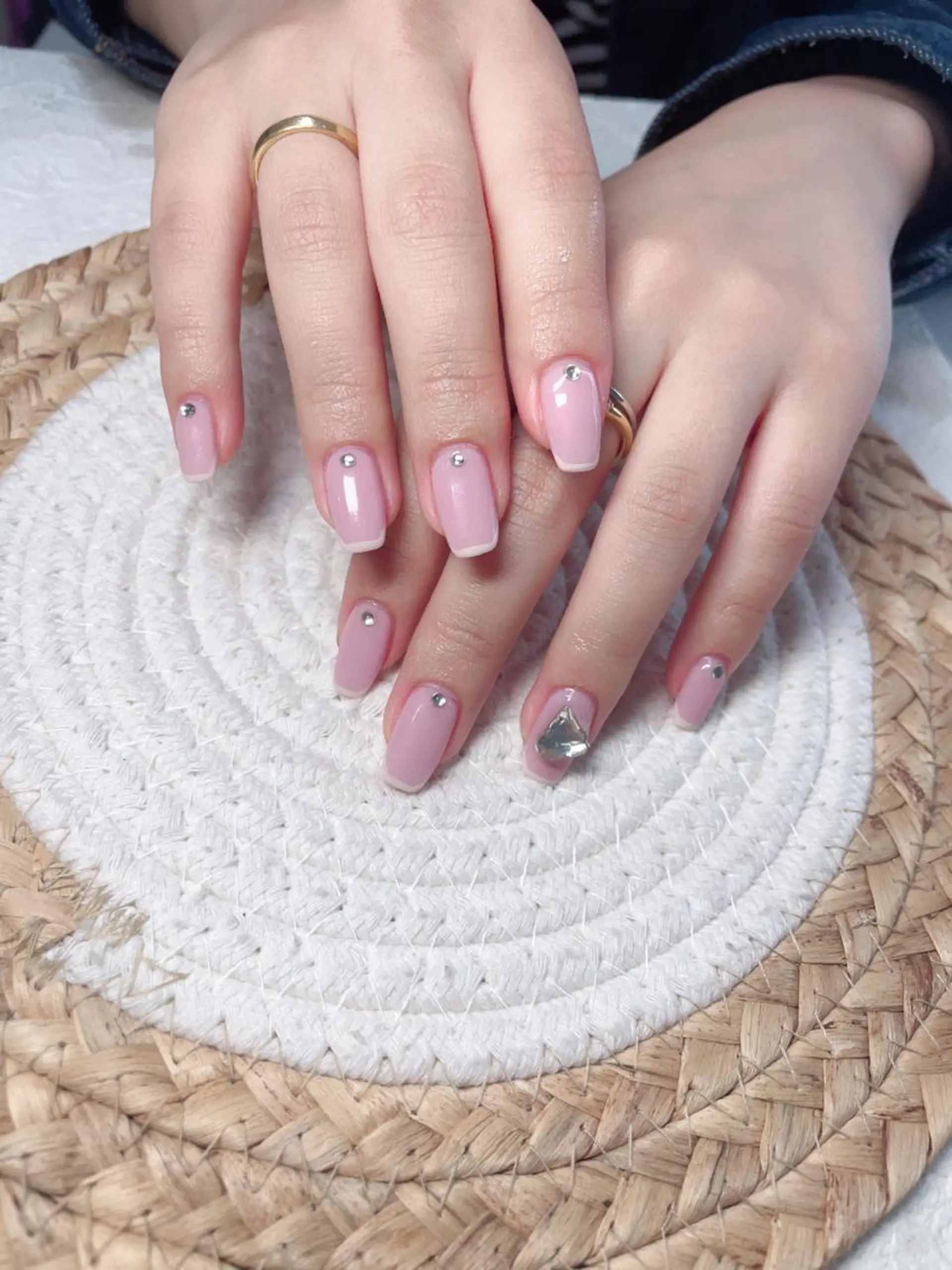 ネイル ハンドネイル M🌷nail 長さだし専門店のネイルデザイン