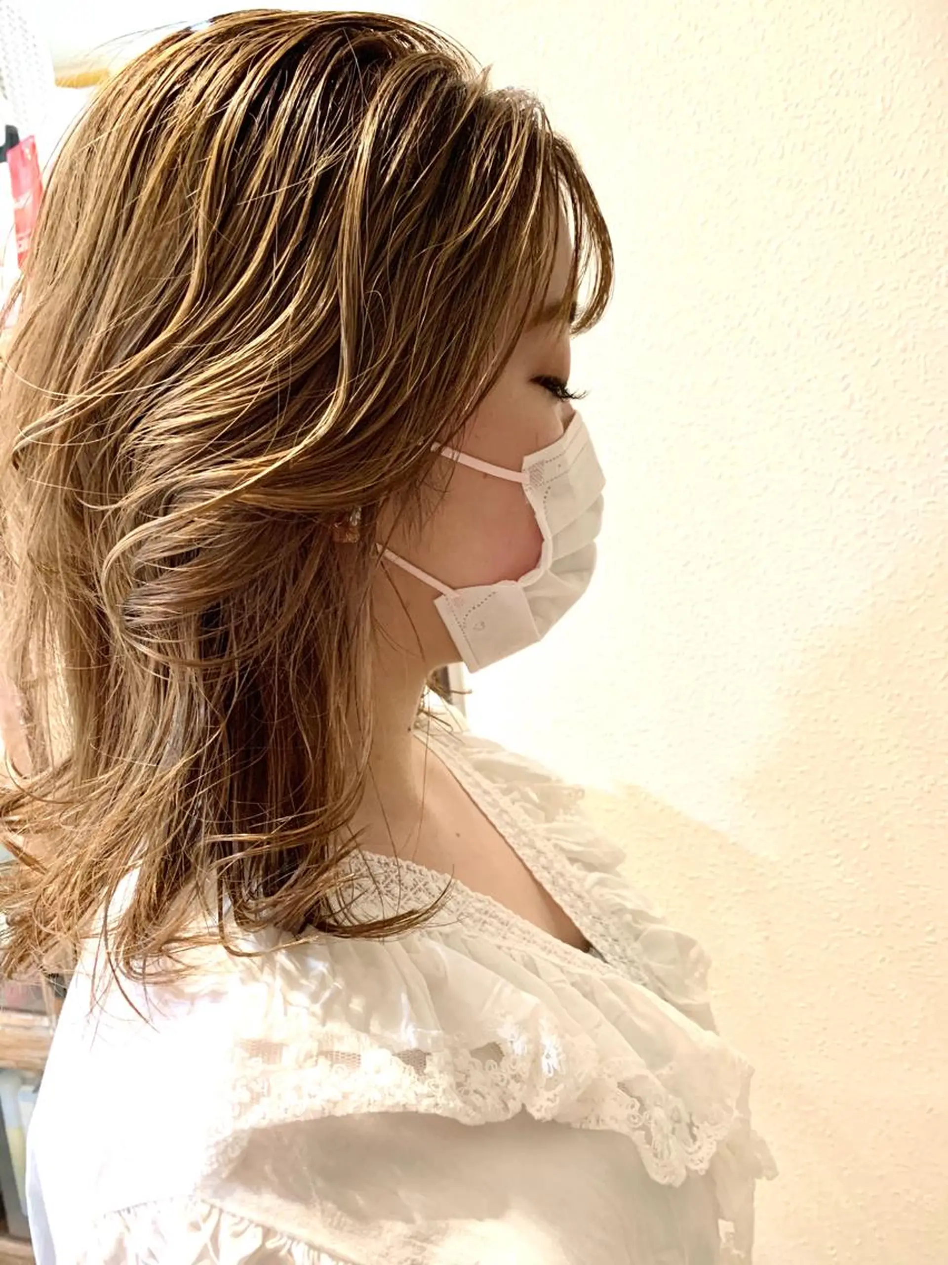 ロング カット トリートメント ヘッドスパ ヘアセット DiMPlE  ディンプル所属・🌸スタイリスト 山浦美恵のヘアスタイル