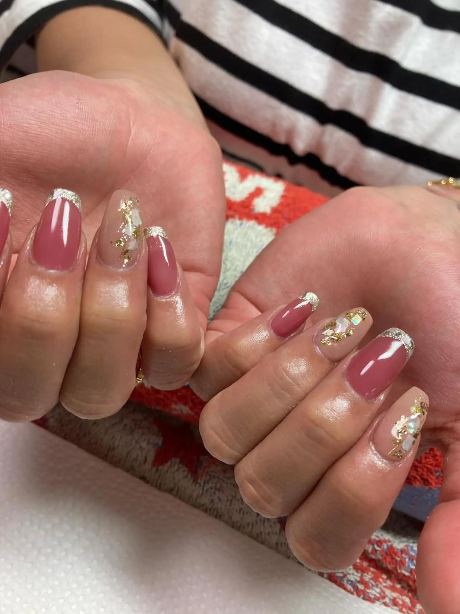 ネイル rukianail 新里のネイルデザイン