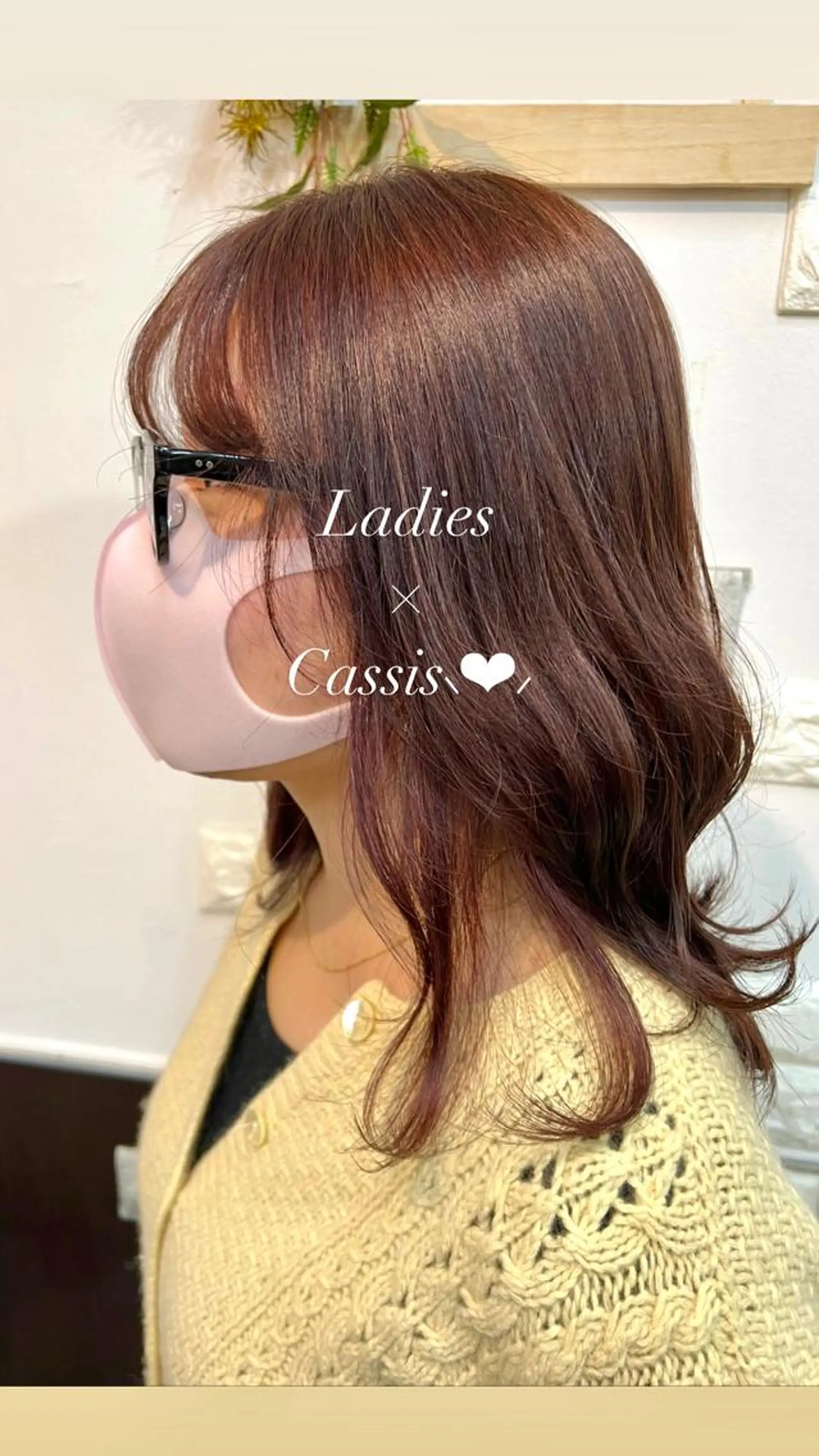 セミロング 大人女性ぼかし メンズ強化🦙平作のヘアスタイル