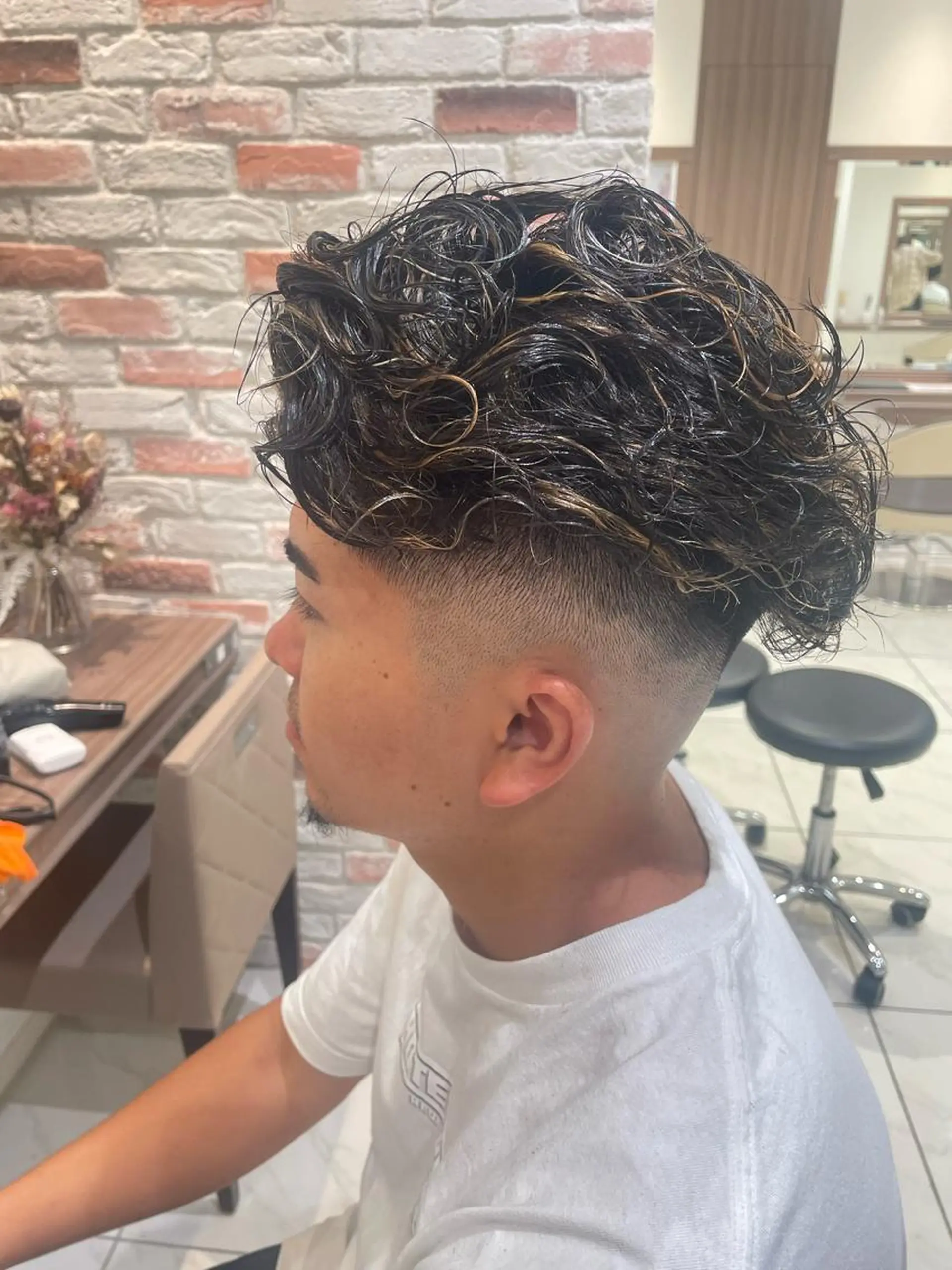 メンズ 菊池 遼/透明感 /韓国レイヤー/艶感のヘアスタイル