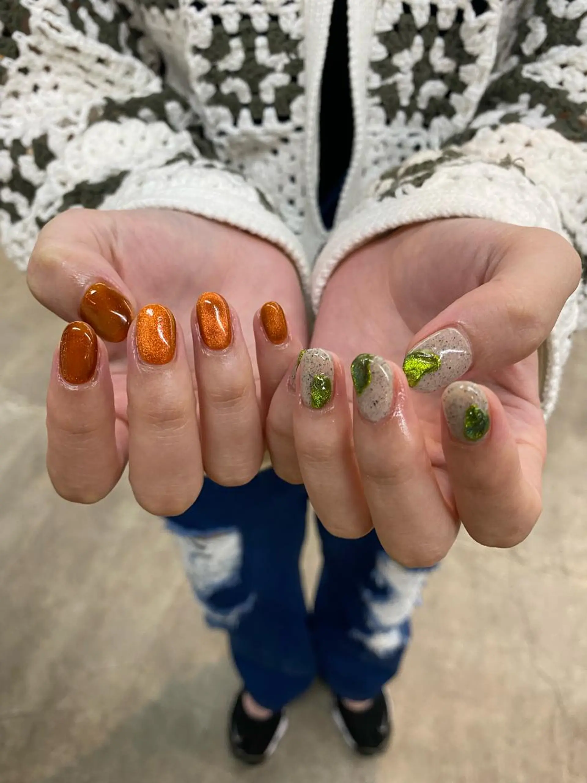 ネイル マグネットネイル ハンドネイル nable.所属・栗林 実莉のネイルデザイン