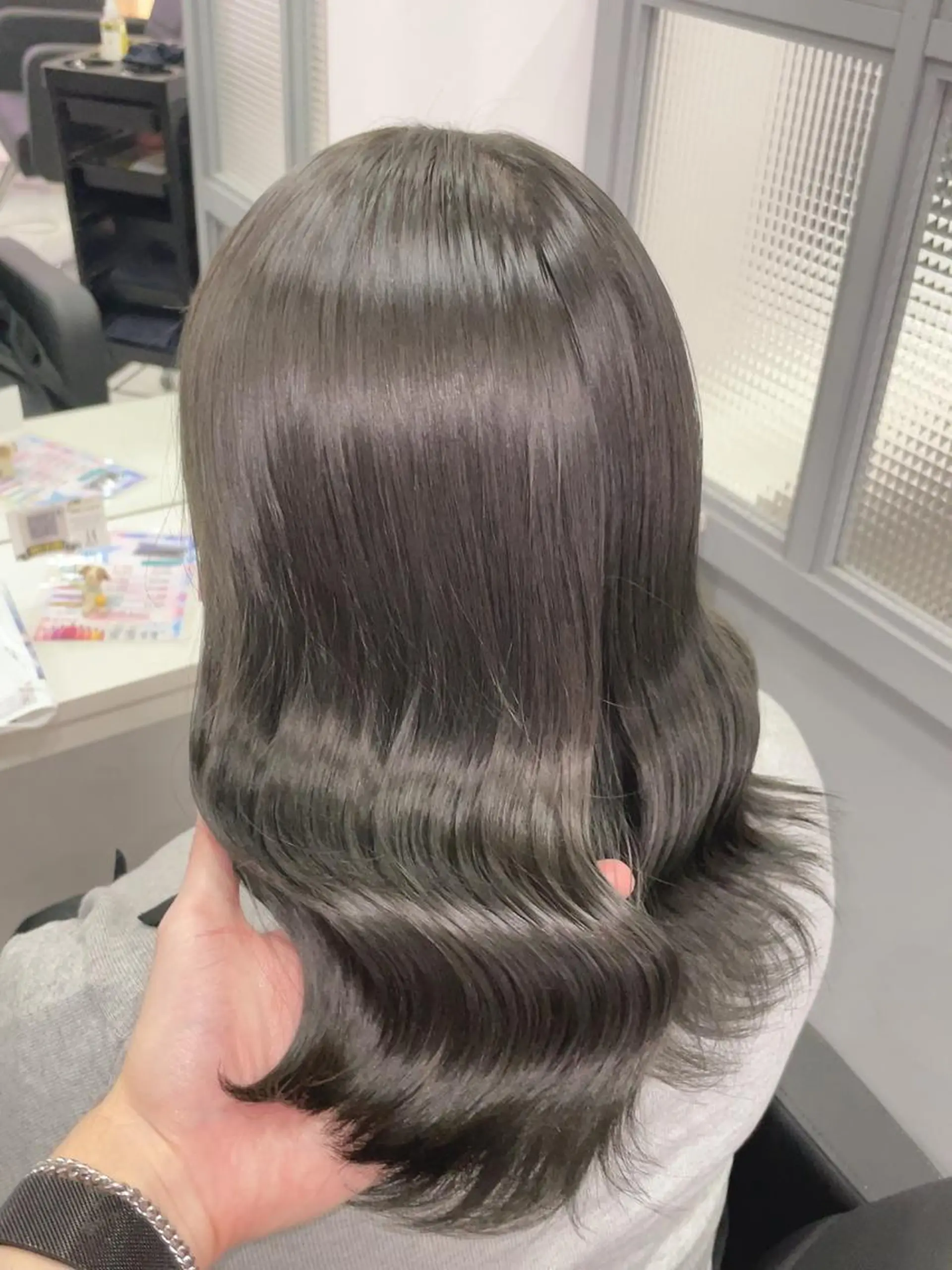 カラー 黒髪 透明感カラー 髪質改善縮毛矯正 kosuke_IJKのヘアスタイル