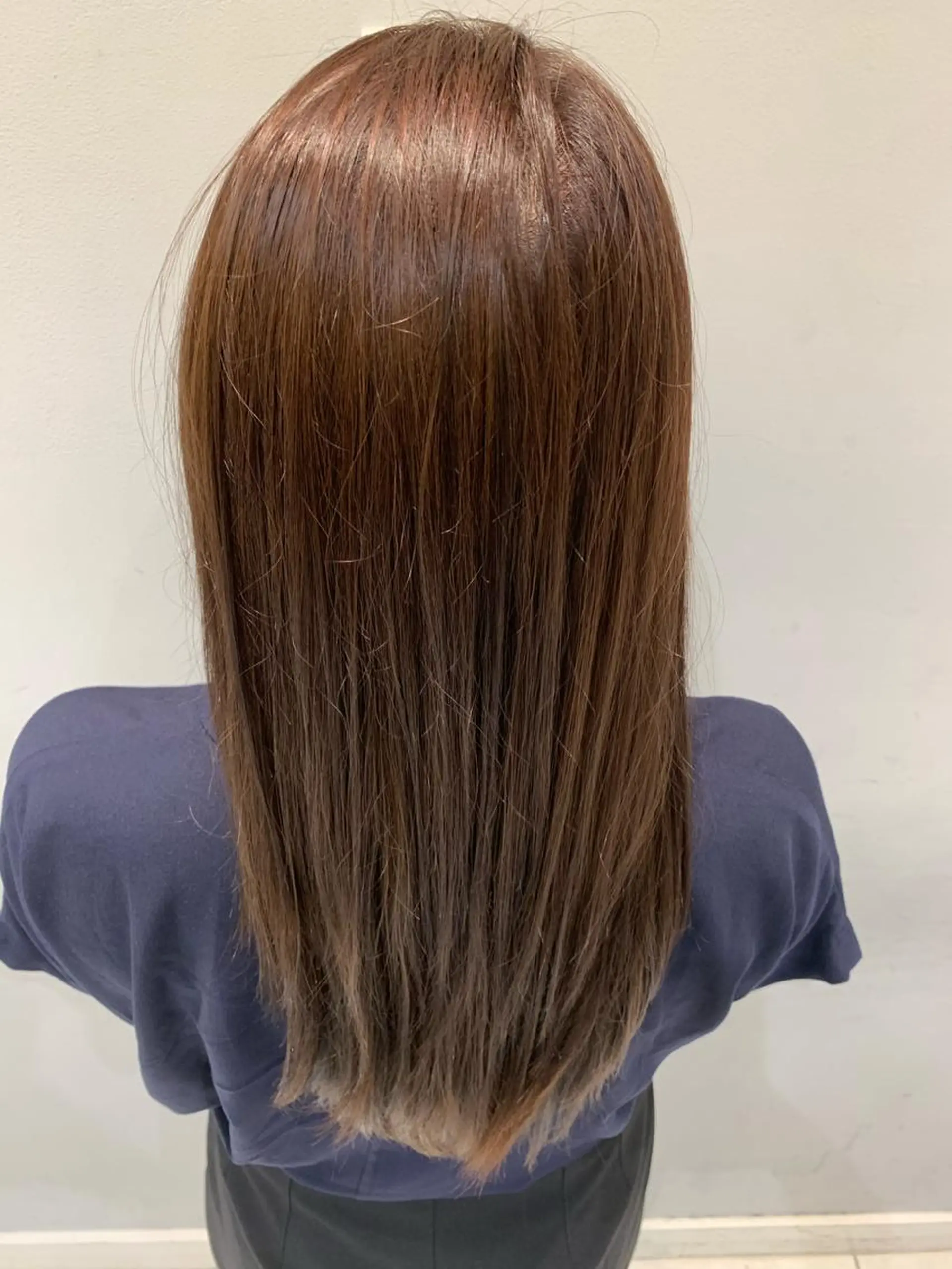 ロング カラー ブラウンカラー ヘアカラー トリートメント 🦖鶴岡香純🦖 育休中のヘアスタイル