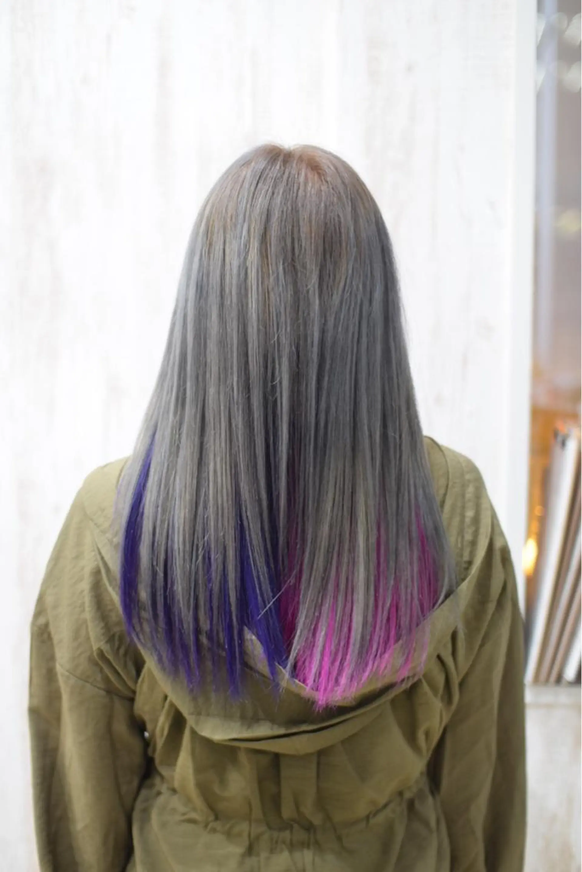 セミロング カラー GATE.所属・GATE. staffのヘアスタイル