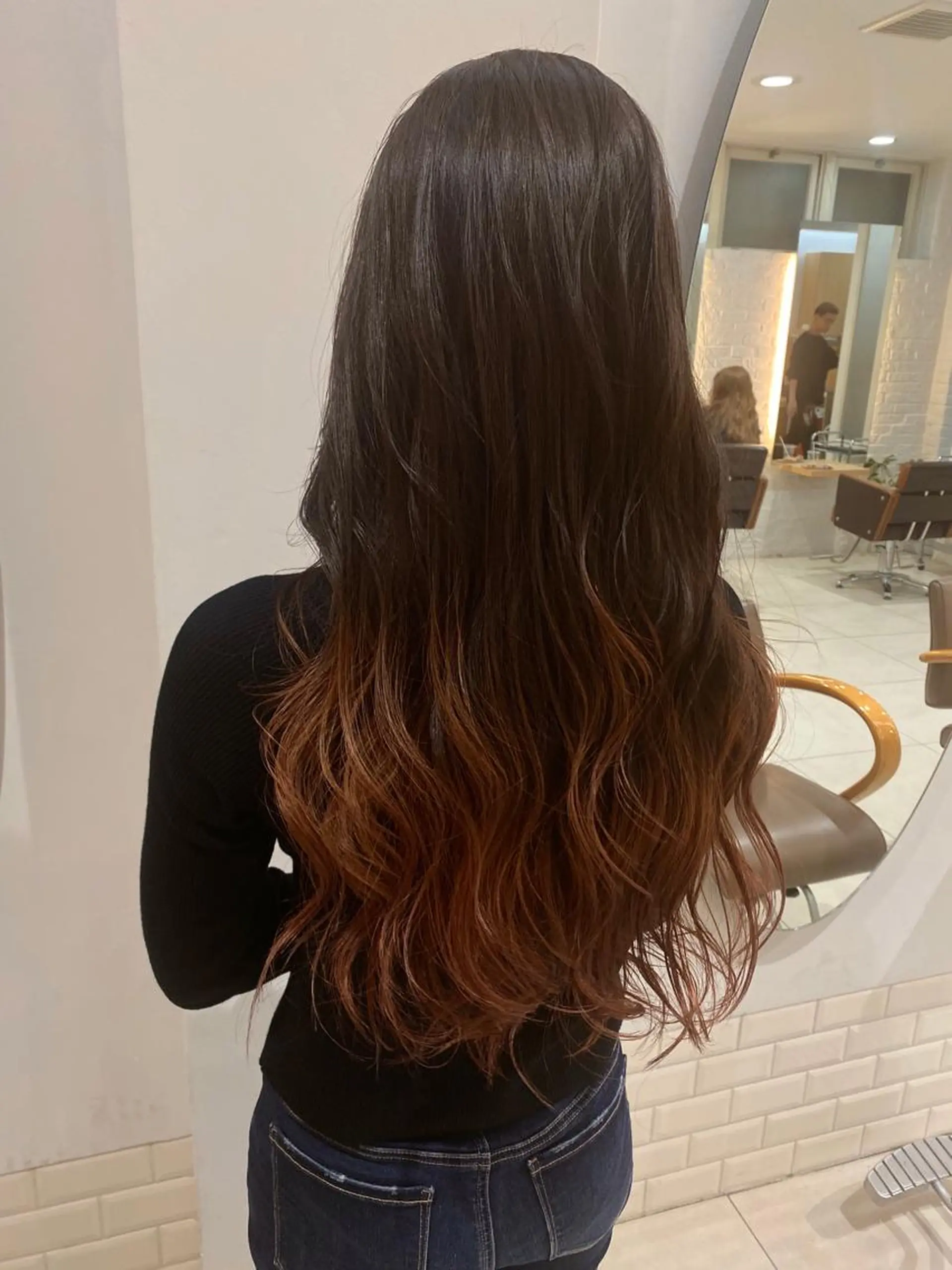 ロング カラー グラデーションカラー 🍀透明感抜群🍀/ ハイトーンカラーのヘアスタイル