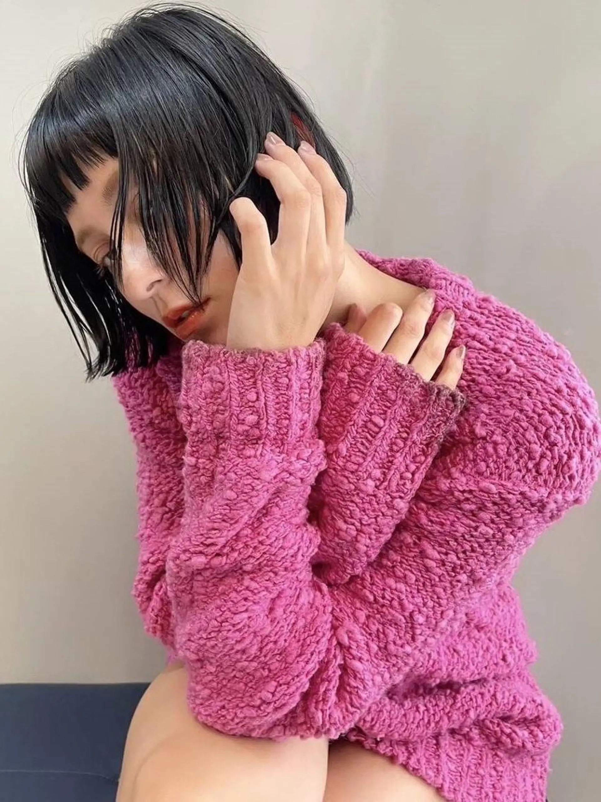 ロング レイヤー/暖色カラー /似合わせ/Moeのヘアスタイル