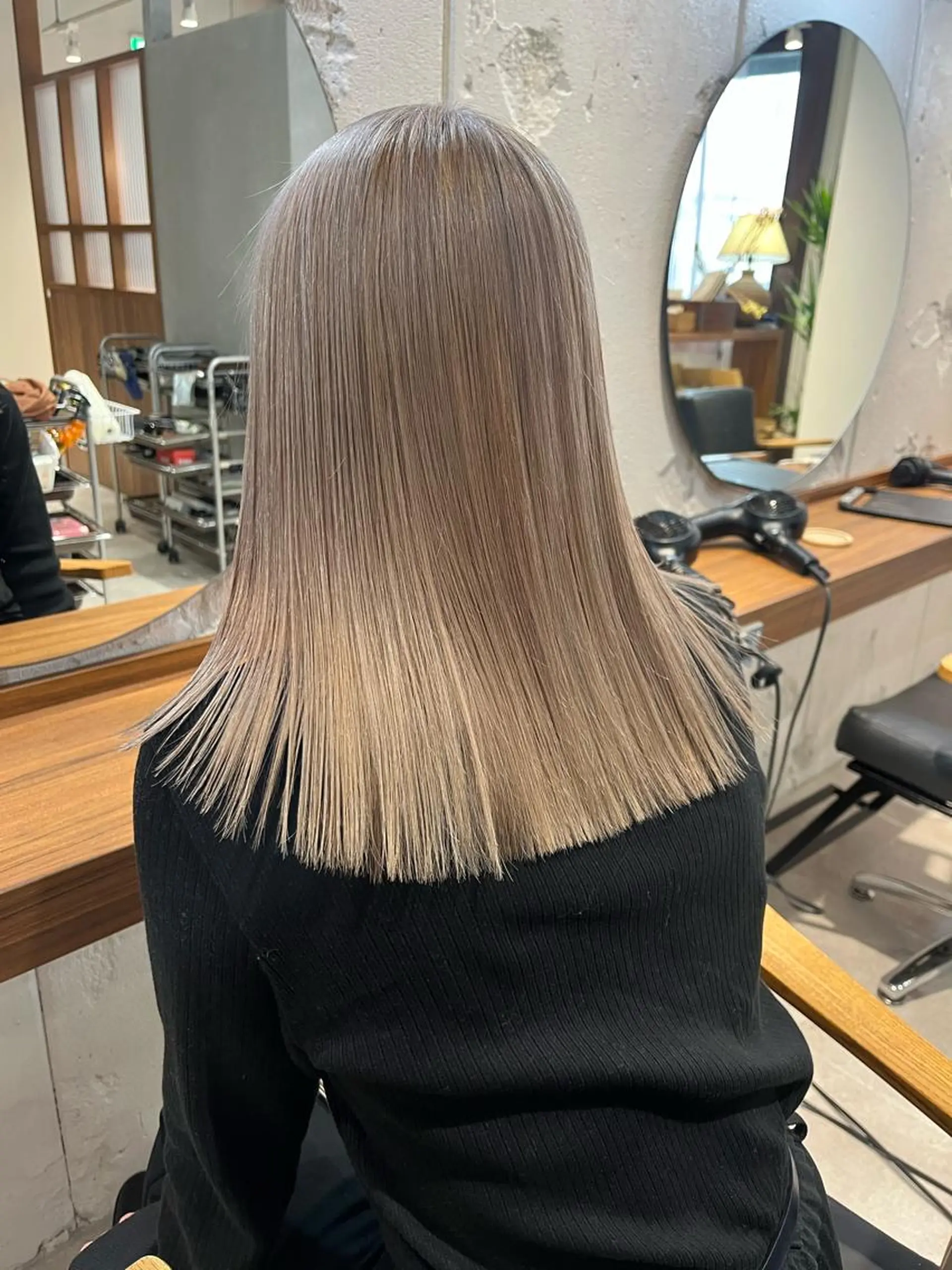 ミディアム カラー ヘアカラー トリートメント 【代表】 辻龍樹のヘアスタイル