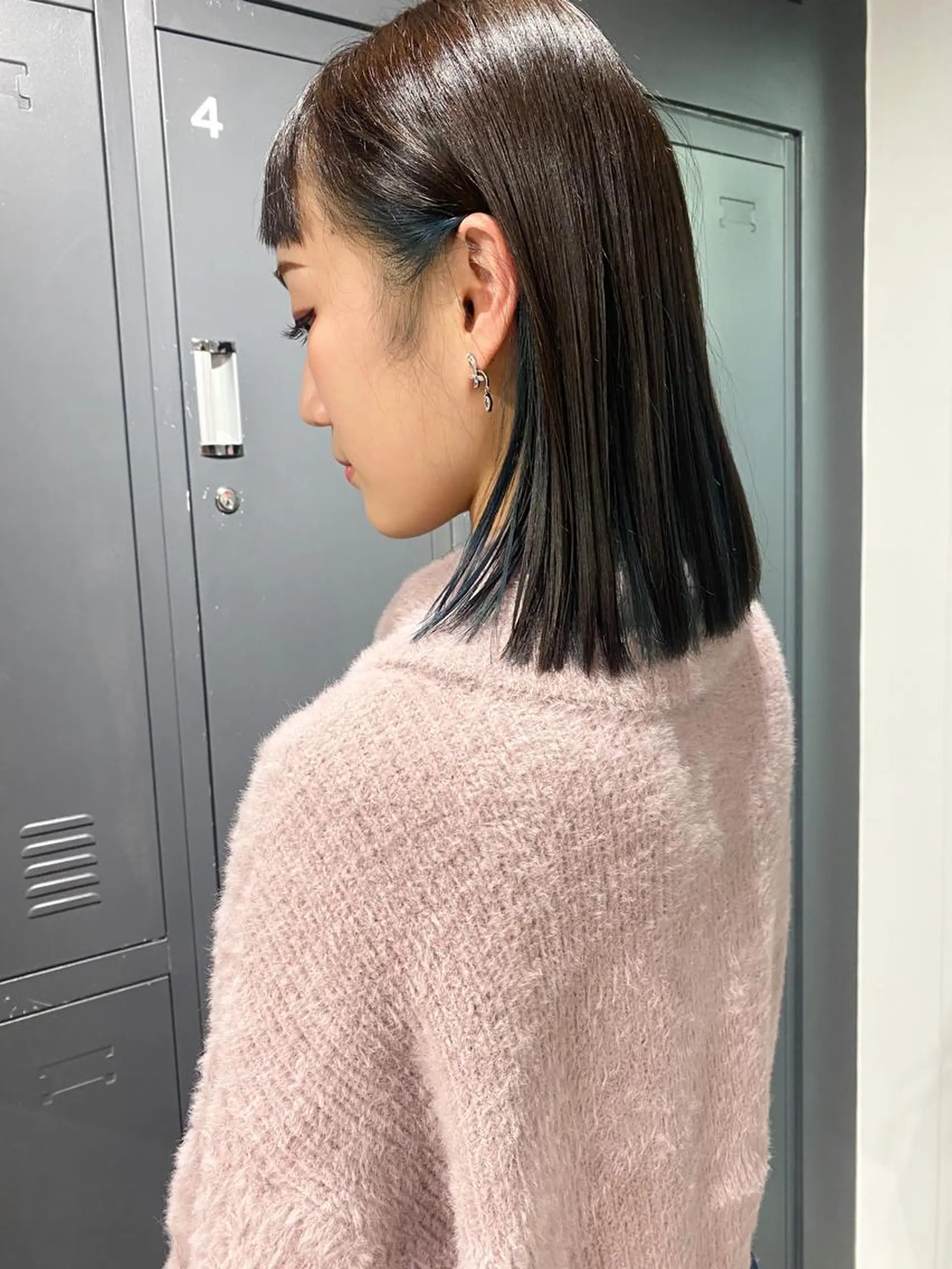 ミディアム カット ヘアカラー #ブリーチカラー Akihoのヘアスタイル