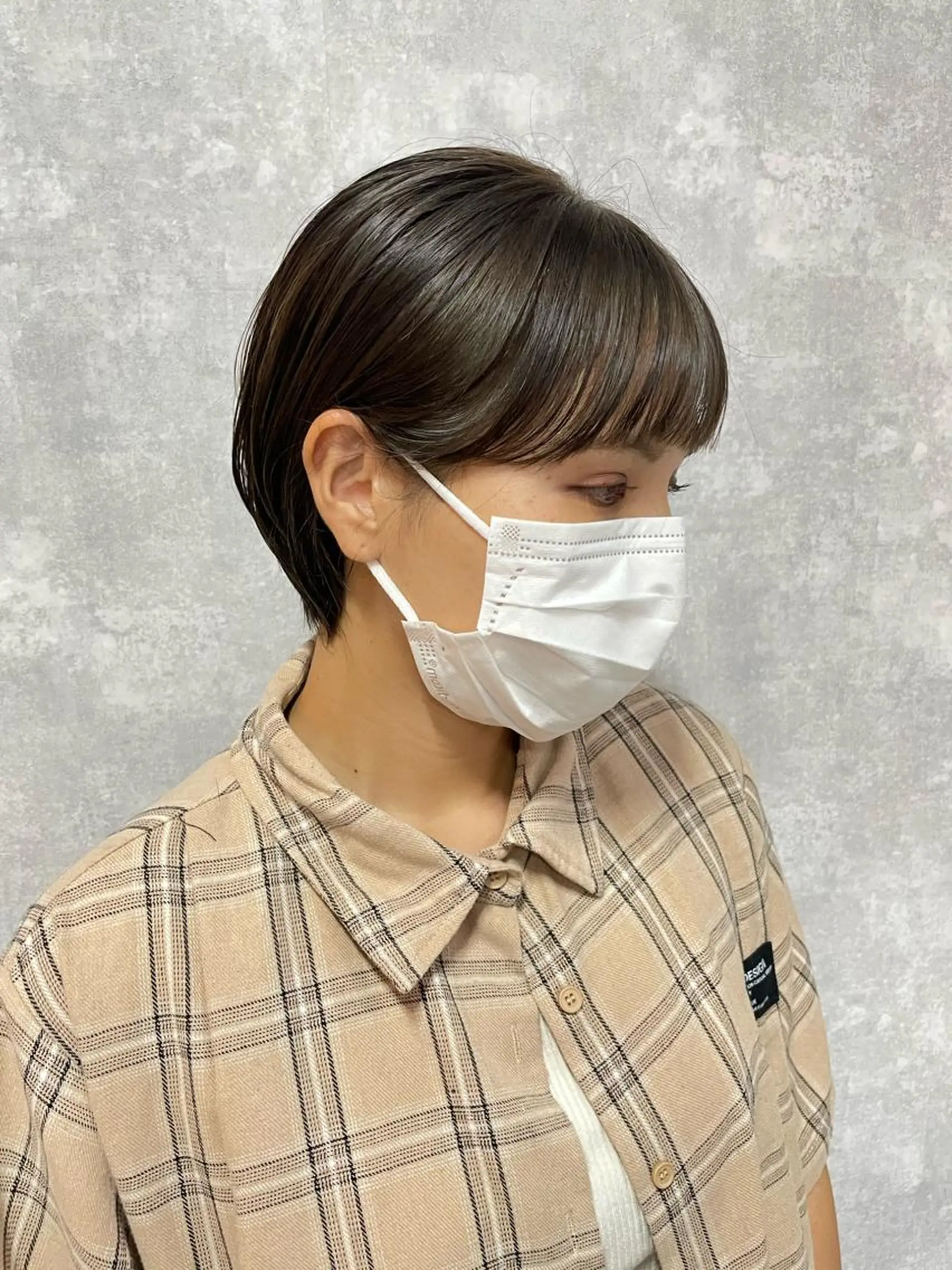 ショート 切りっぱなしボブ ショートボブ ハンサムショート 丸みショート アッシュ カット ヘアカラー トリートメント C’LD hair produce /シールドヘア所属・モテ髪/ボブ/ショー ト/アダチフウトのヘアスタイル