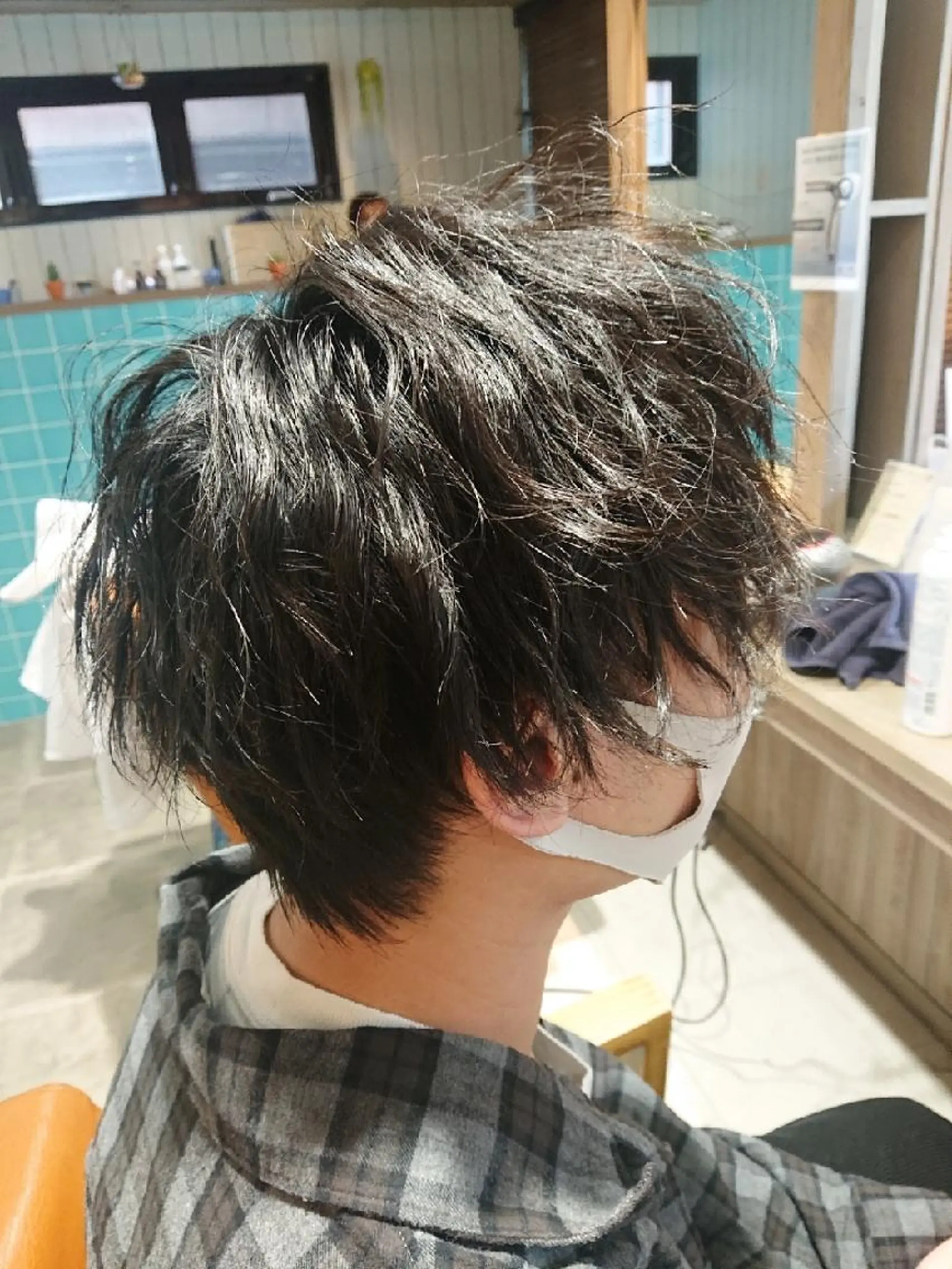 メンズ alushe 岡 陽子のヘアスタイル