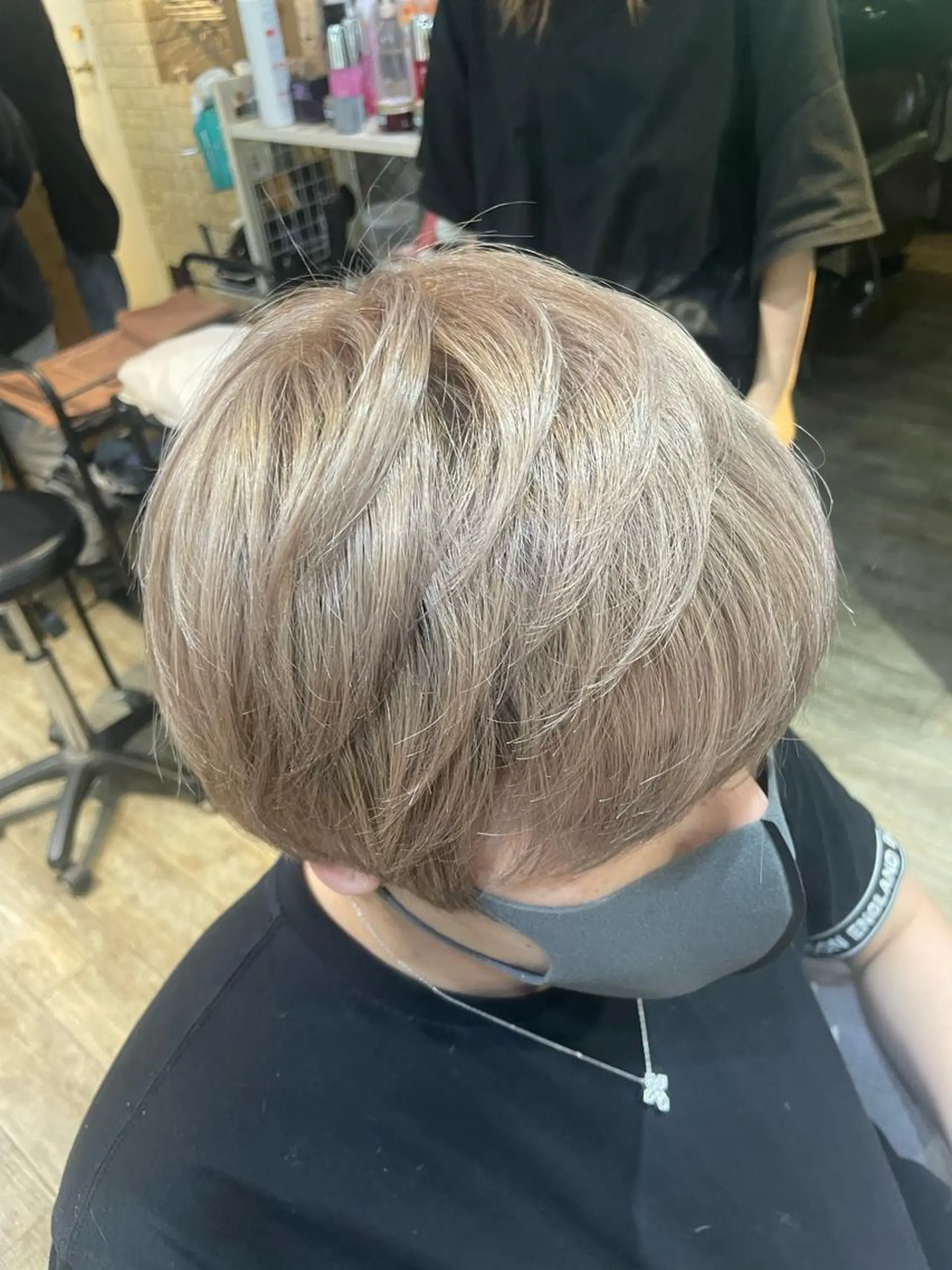 ショート カラー メンズ CORE blanc所属・COREblanc ゆきの／表参道 原宿のヘアスタイル