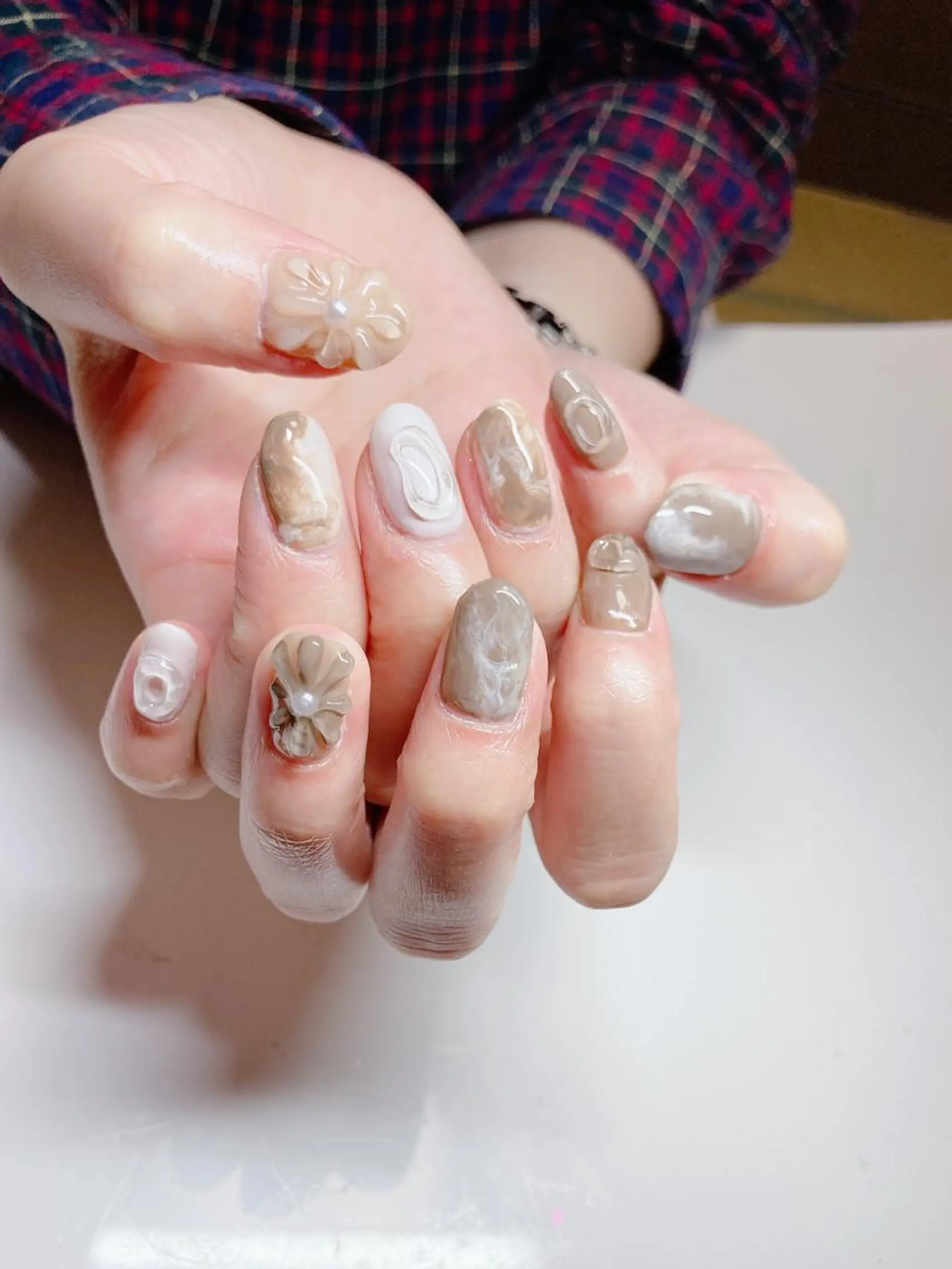 ネイル フットネイル ジェルネイル 持ち込み ニュアンスネイル ワンカラーネイル YunAsu ひぃちゃんのエステ・リラクイメージ