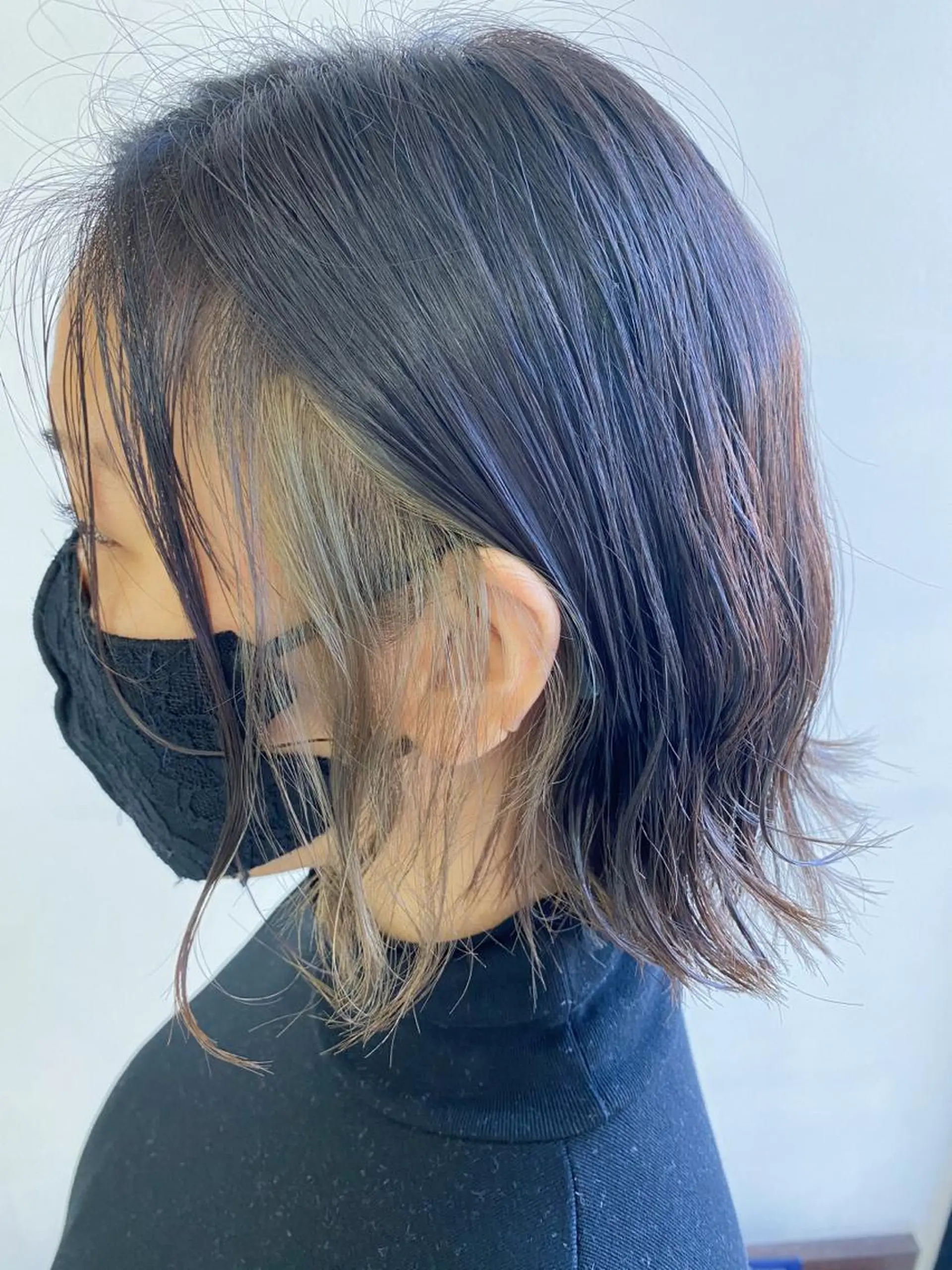 ミディアム 鈴木 明花のヘアスタイル