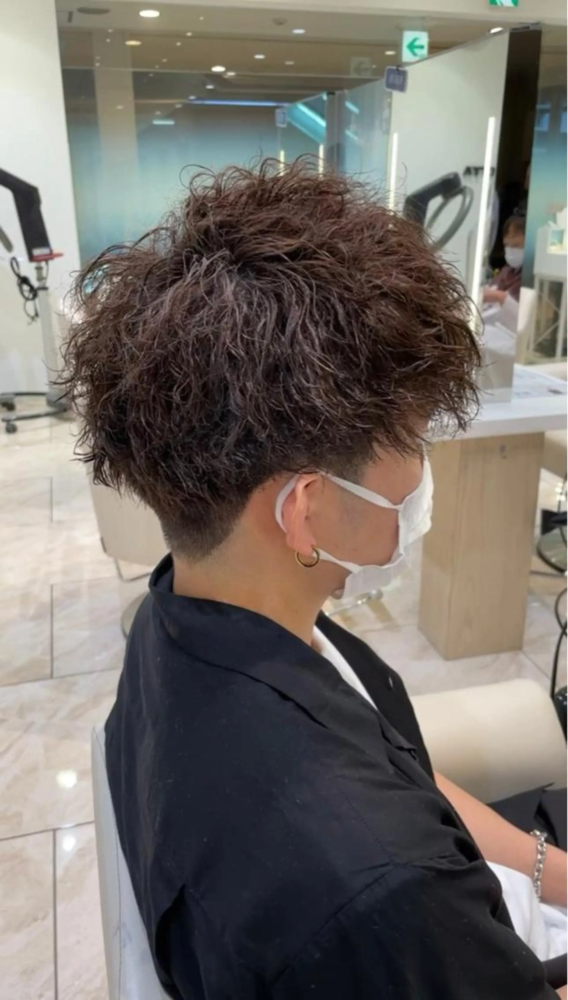 パーマ メンズ 波巻パーマ/毛流れ パーマ☘️りゅうせいのヘアスタイル