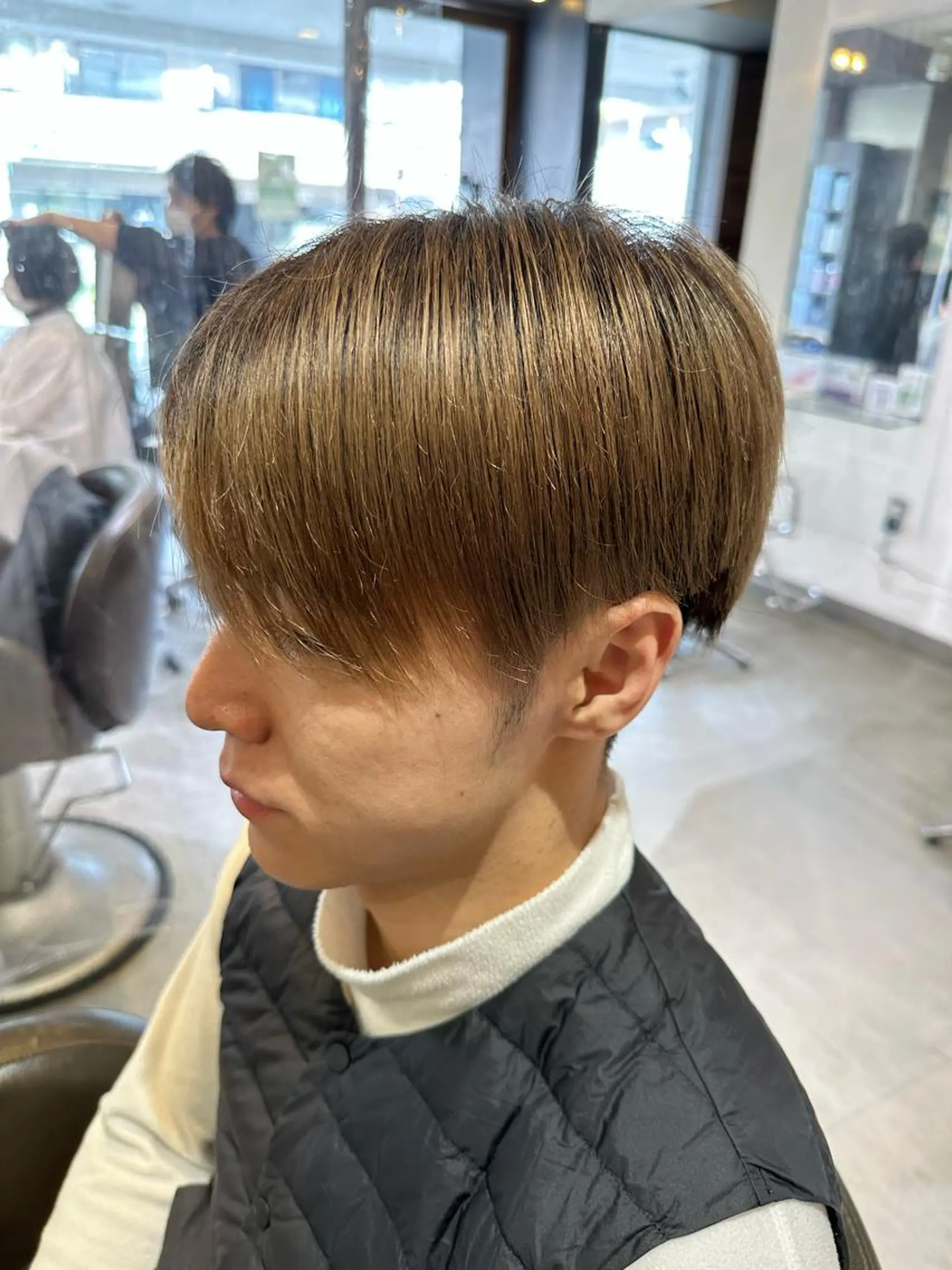 ショート カラー パーマ ヘアアレンジ メンズ キッズ ネイル マツエク・マツパ アイブロウ メンズバレイヤージュ メンズブリーチ メンズハイライト メンズインナーカラー バレイヤージュ 🌈髪質改善TR 艶カラーユウダイ🌈のヘアスタイル