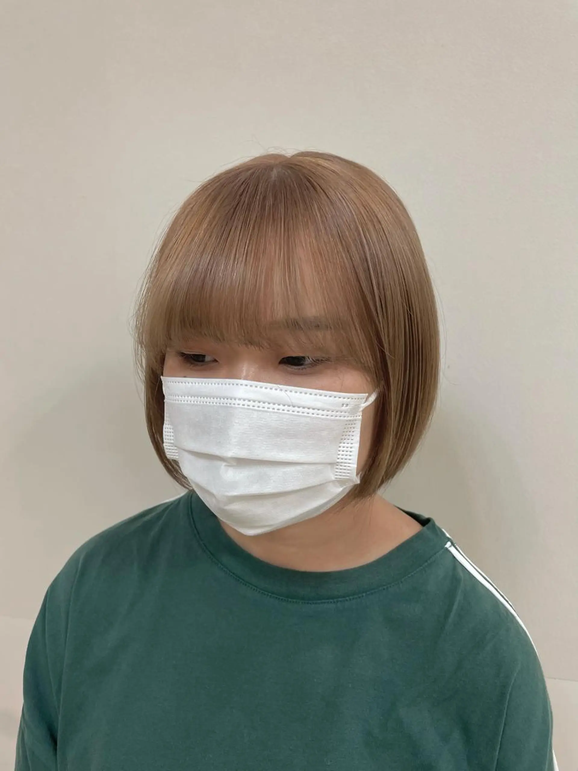 ミディアム カラー ヘアアレンジ ヘアカラー トリートメント 【Sweep】おじま のぞみのヘアスタイル