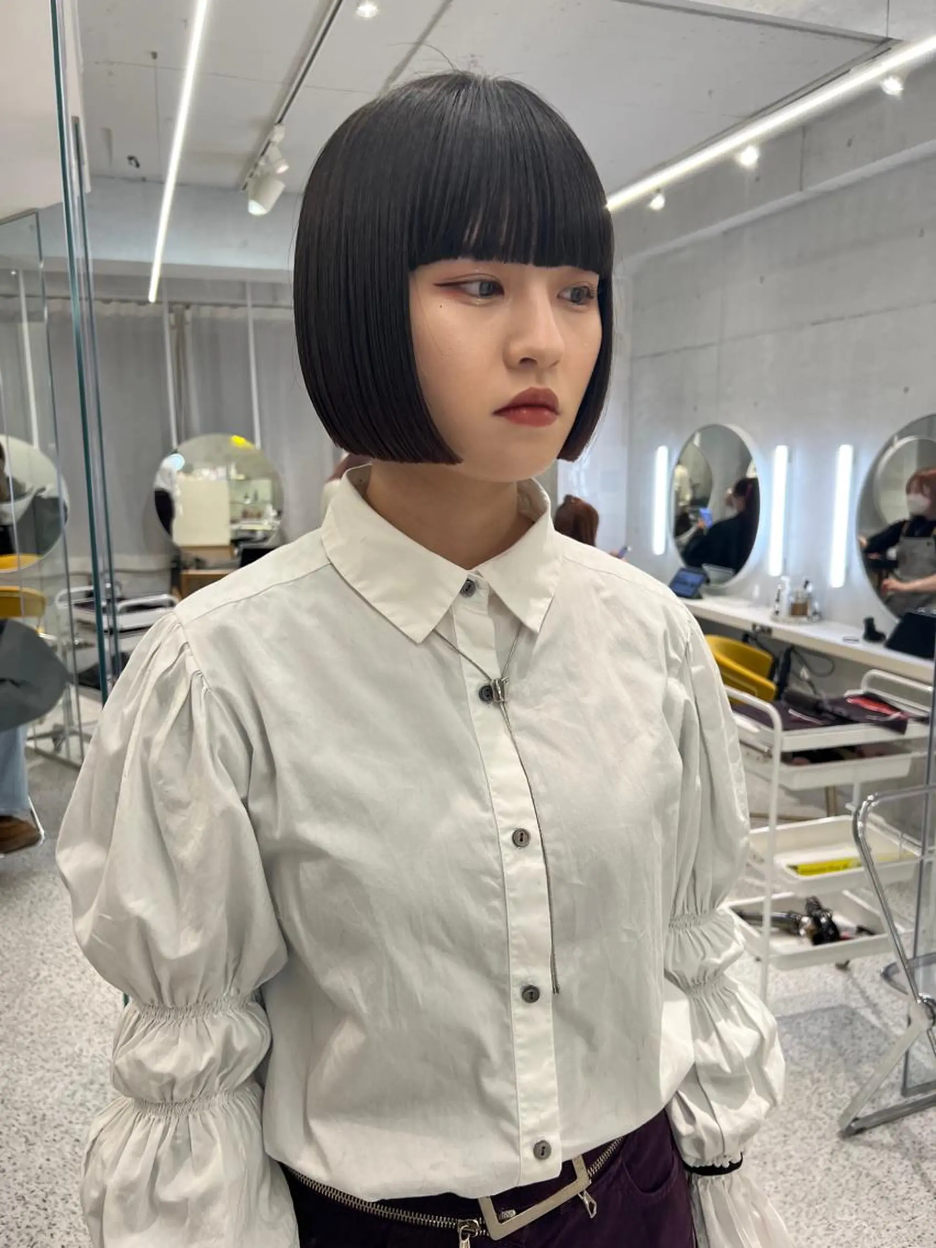 ショート masa/ボブ特化/ ぷつっとボブのヘアスタイル